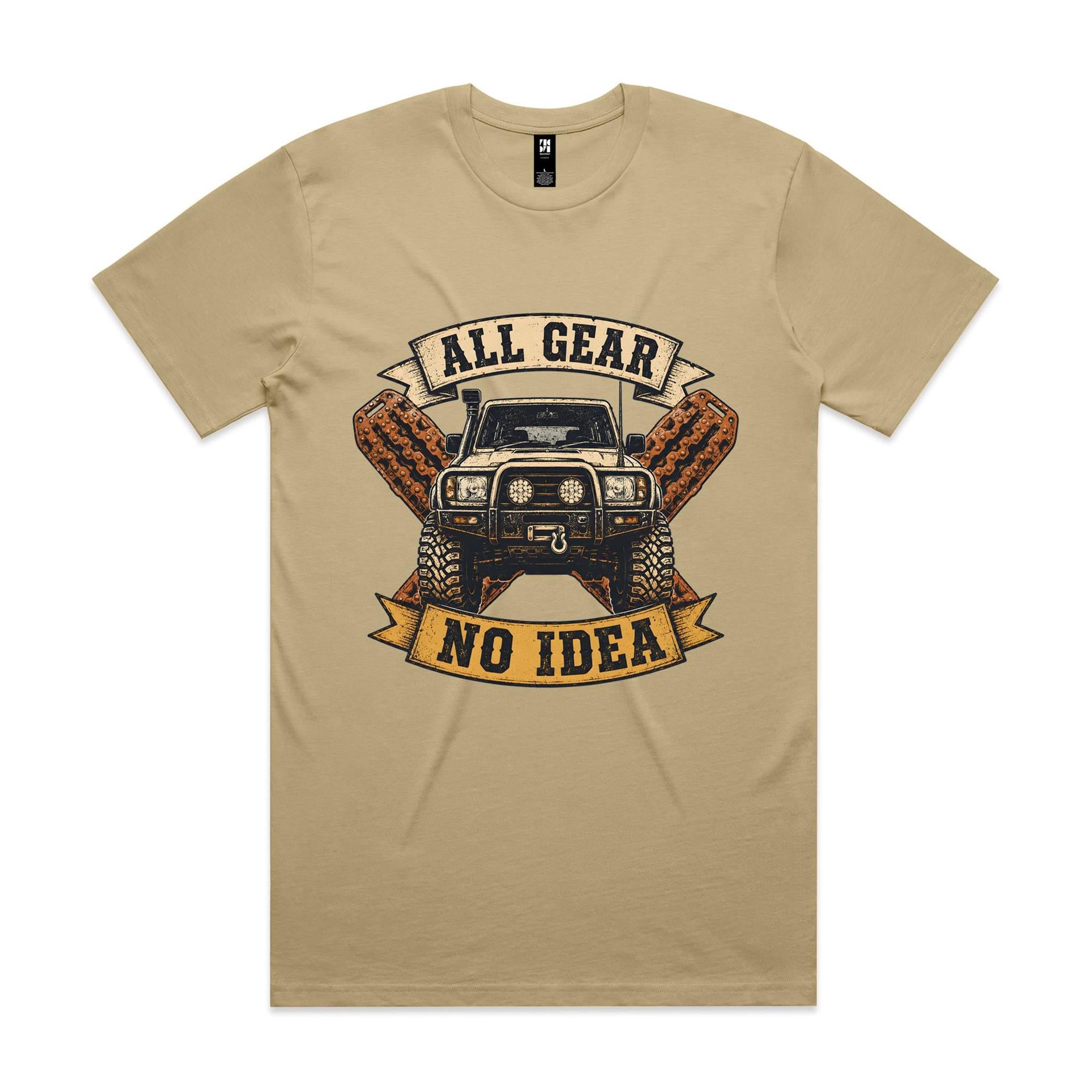 All Gear, No Idea — 4WD Tee