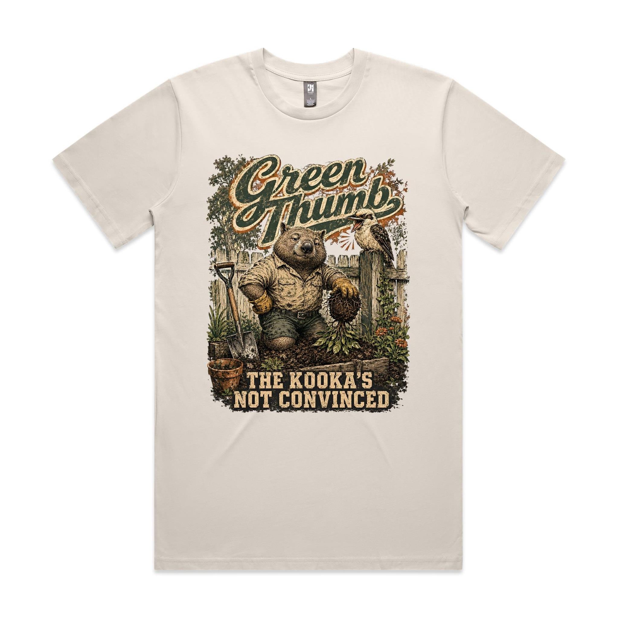 Green Thumb | Wombat Gardener Tee