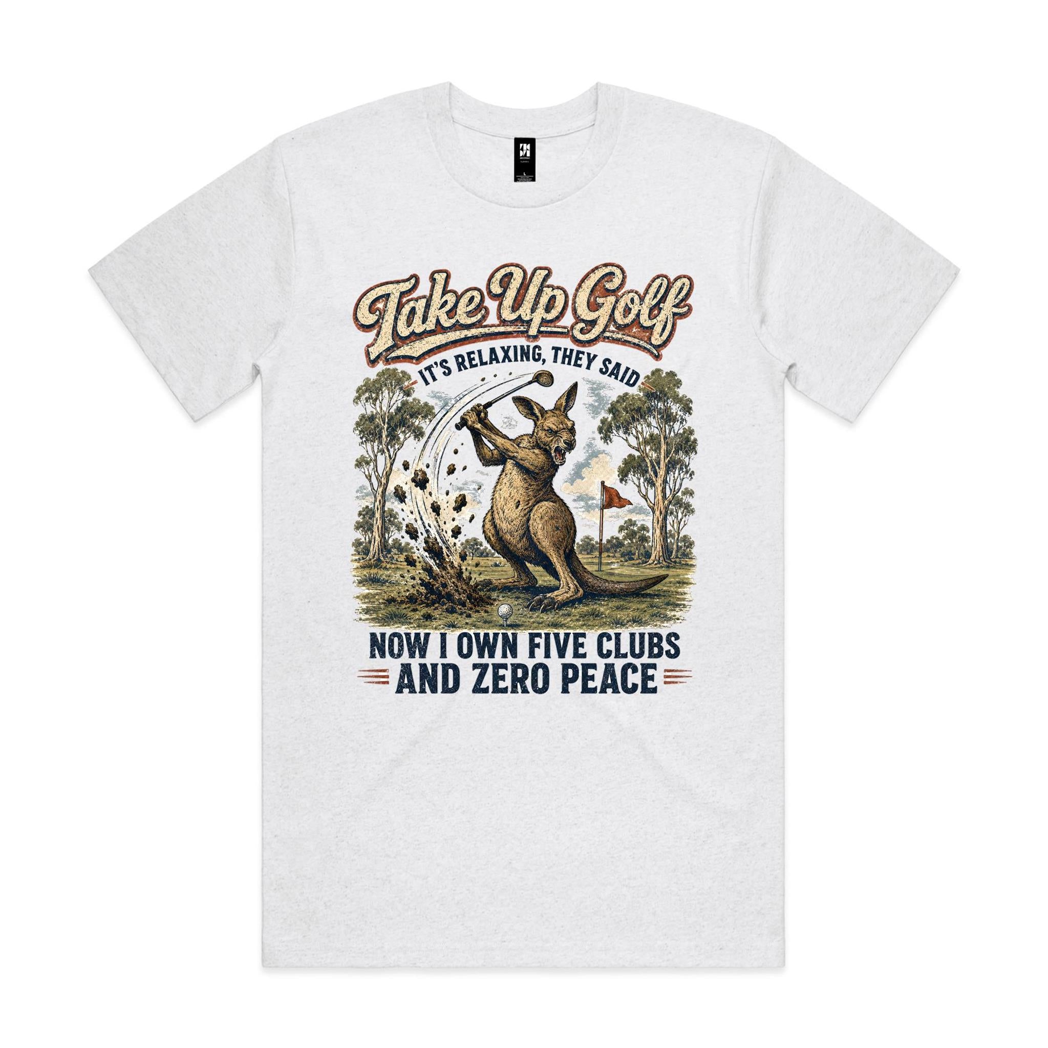 Take Up Golf, They Said — Kangaroo Golf Tee