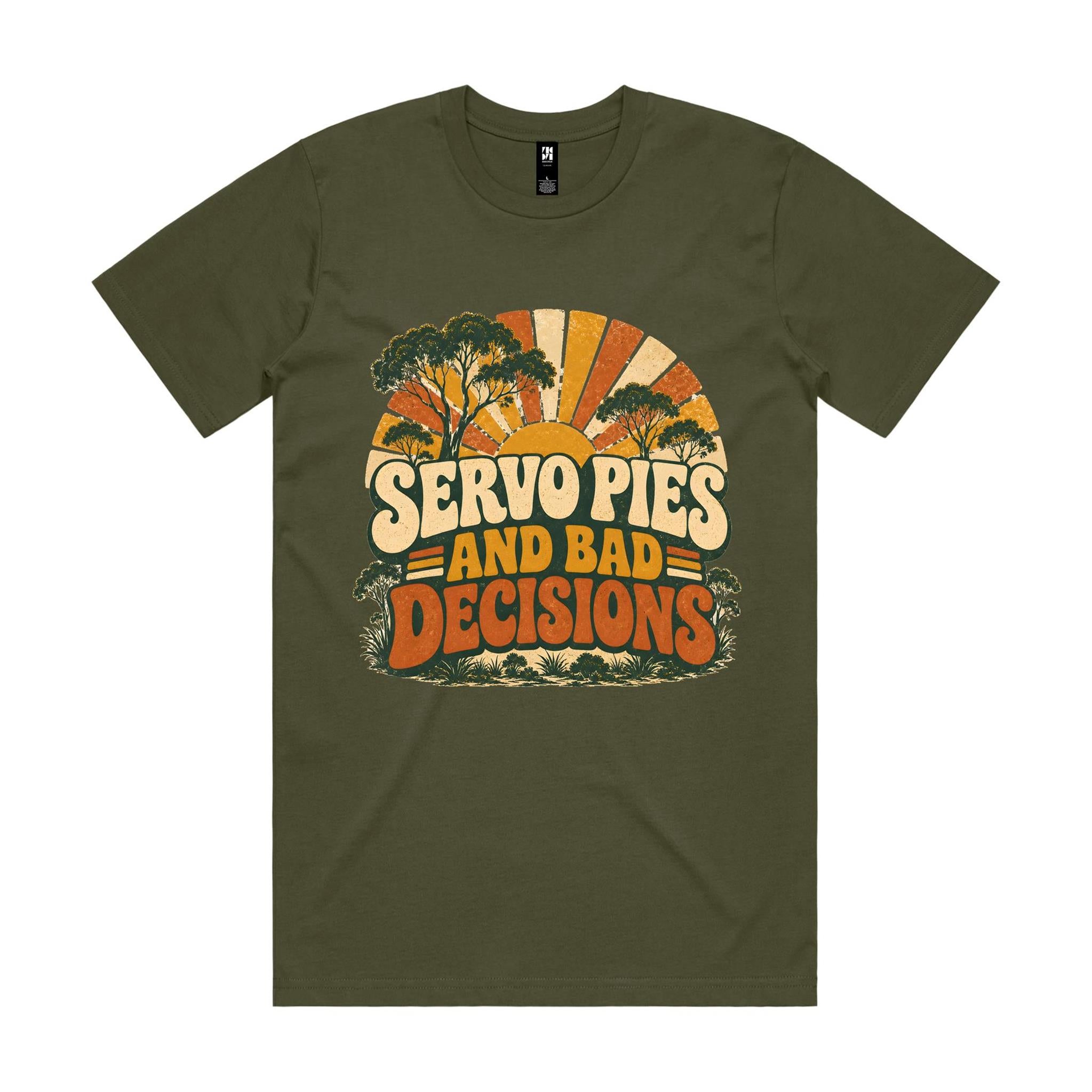 Servo Pies and Bad Decisions — Tee