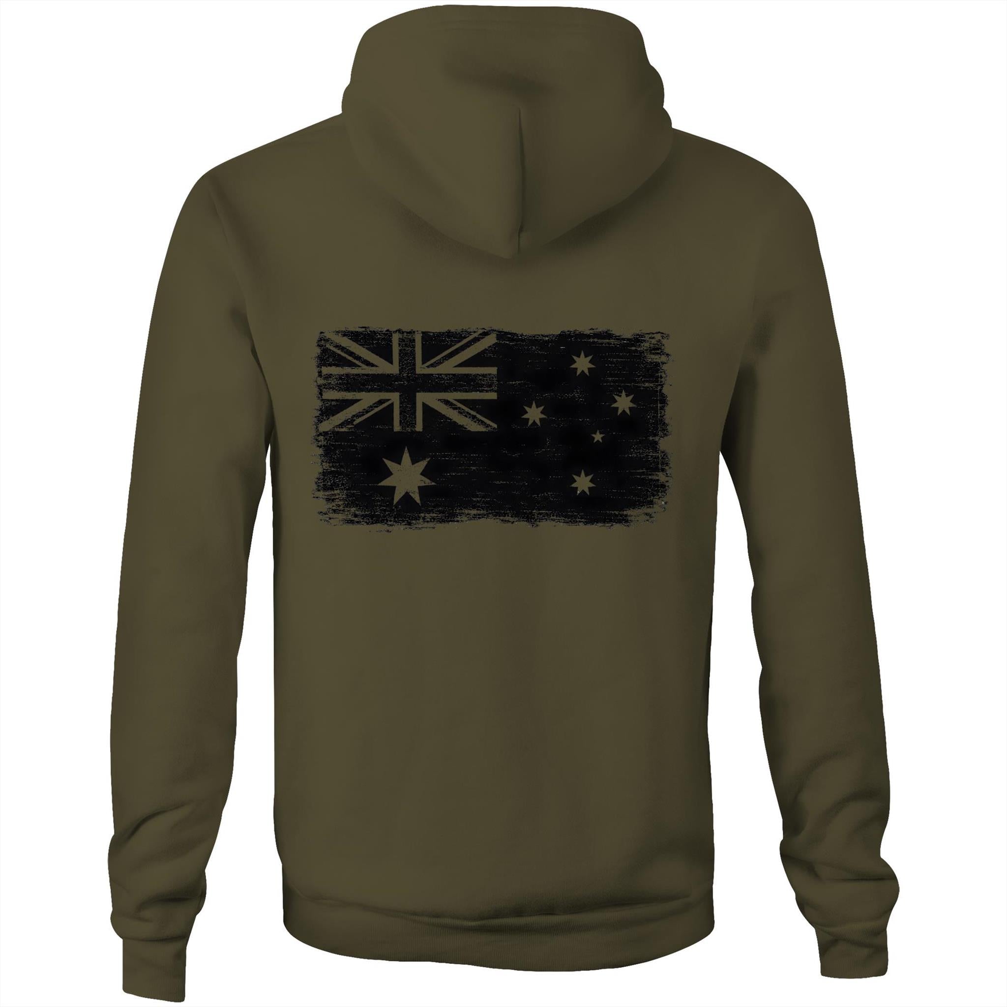 Black Australian Flag  Hoodie | Hoodies