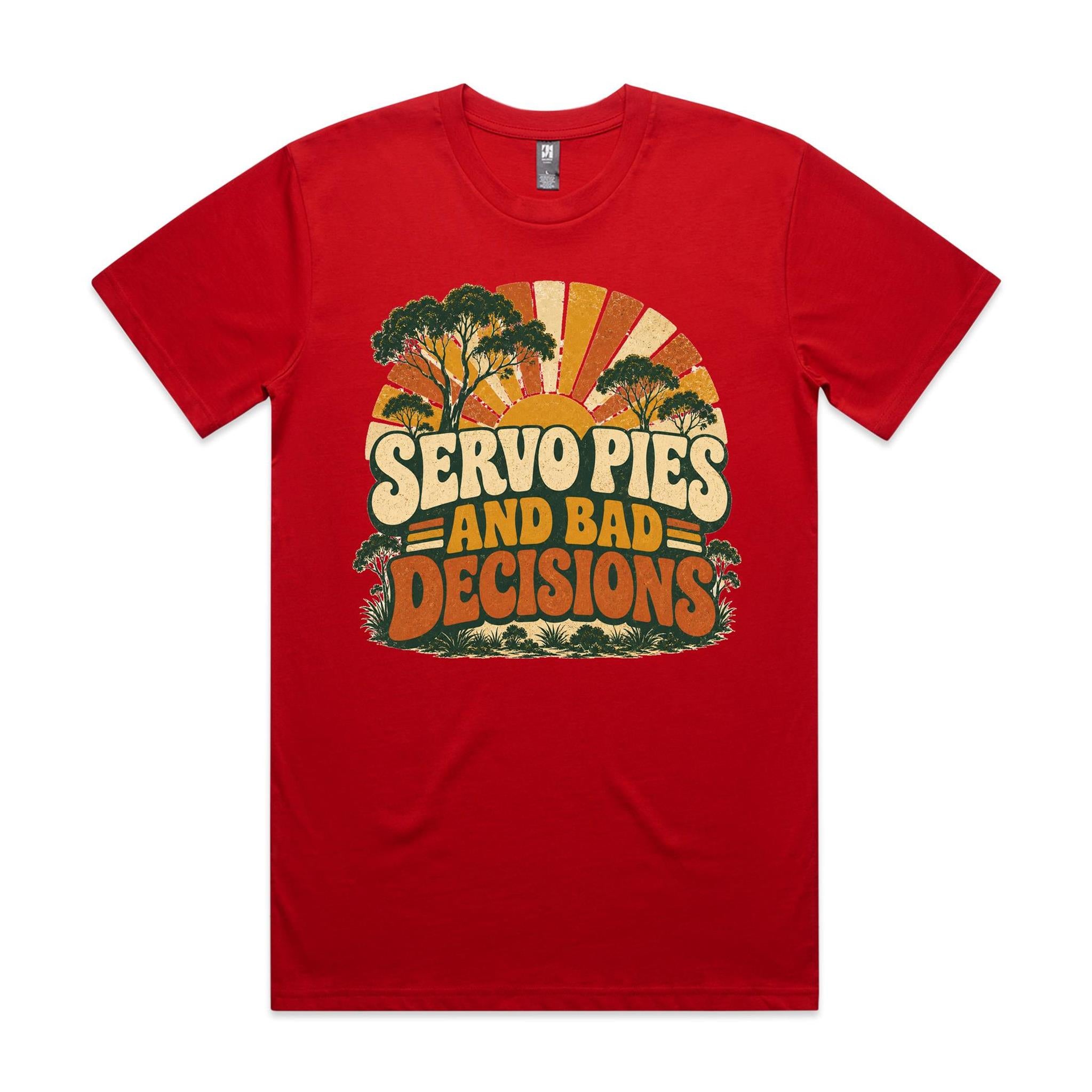 Servo Pies and Bad Decisions — Tee