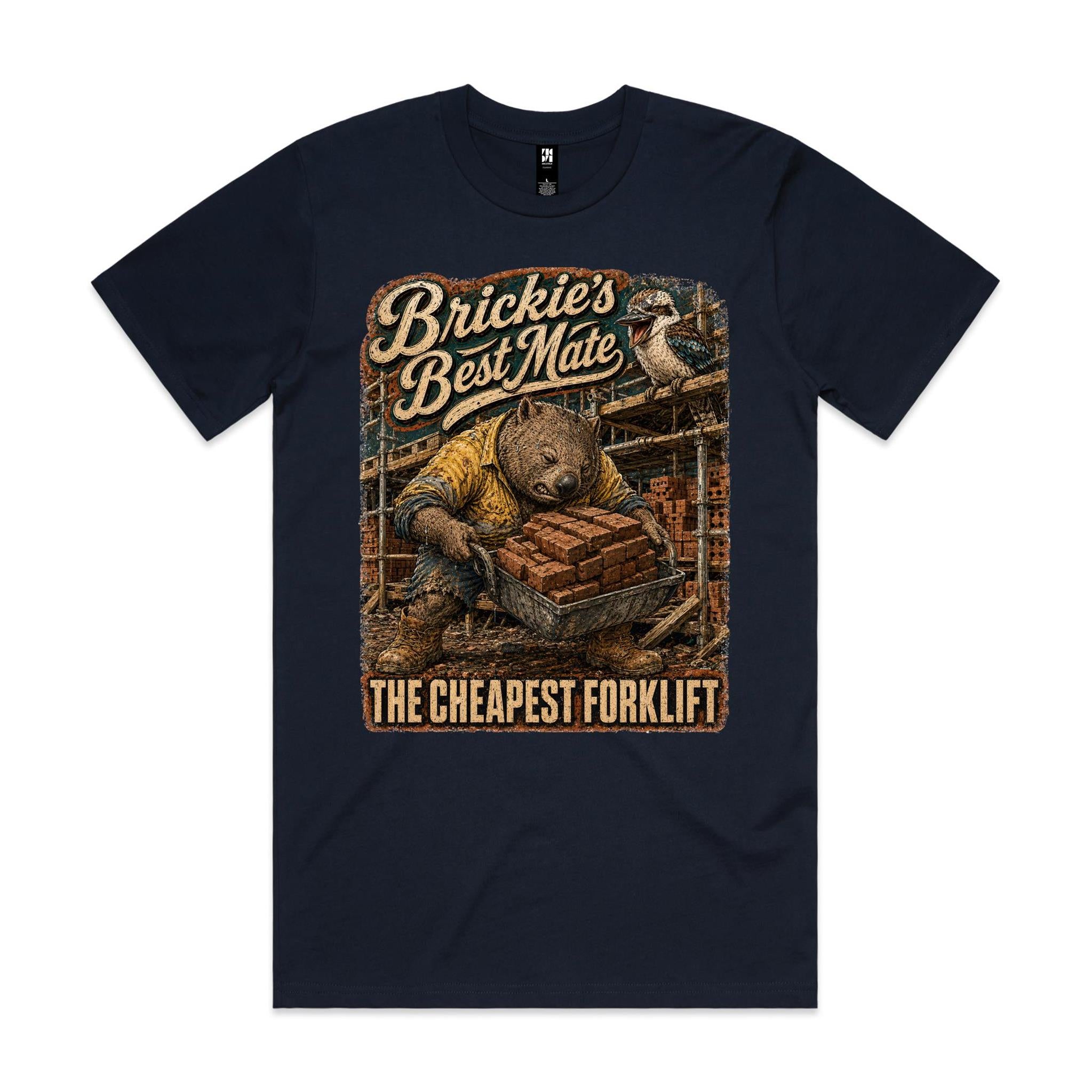 Brickie's Best Mate | Wombat Labourer Tee