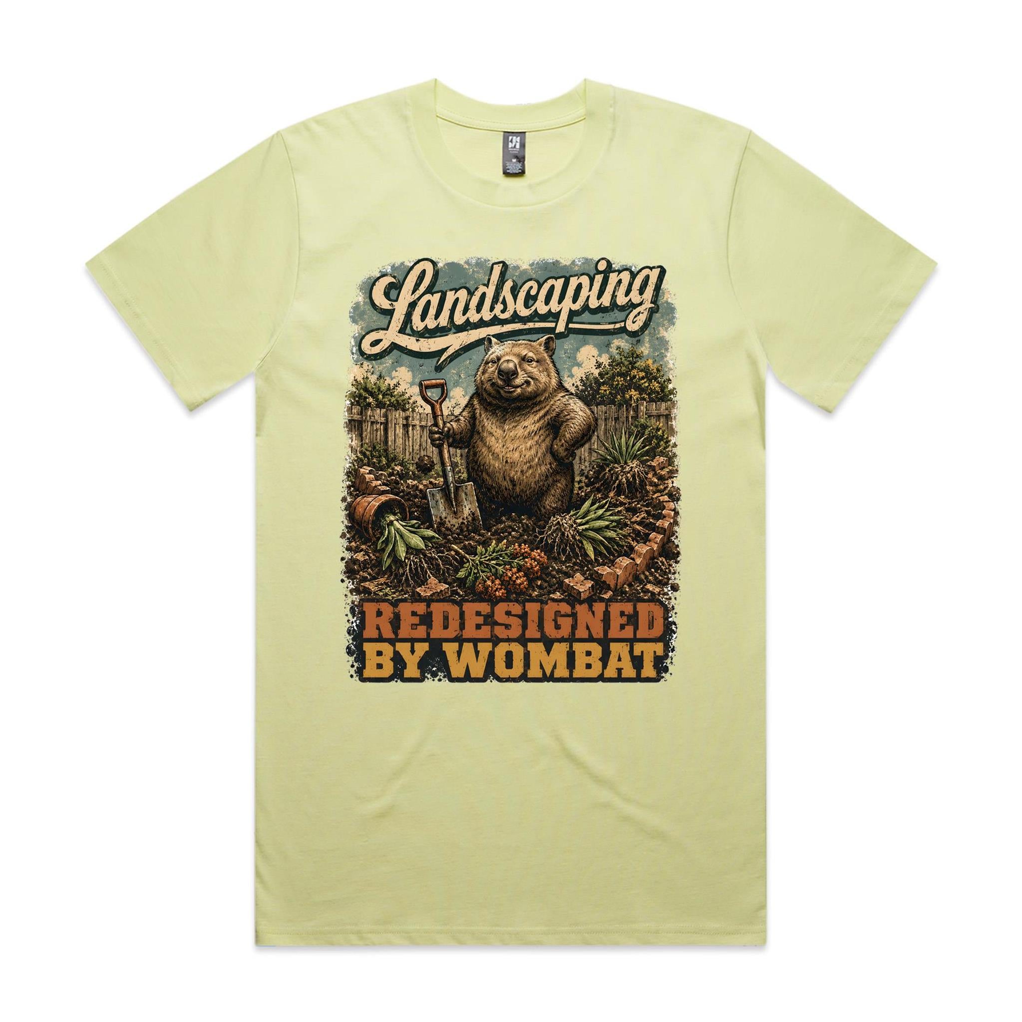 Landscaping — Redesigned by Wombat | Wombat Gardening Tee
