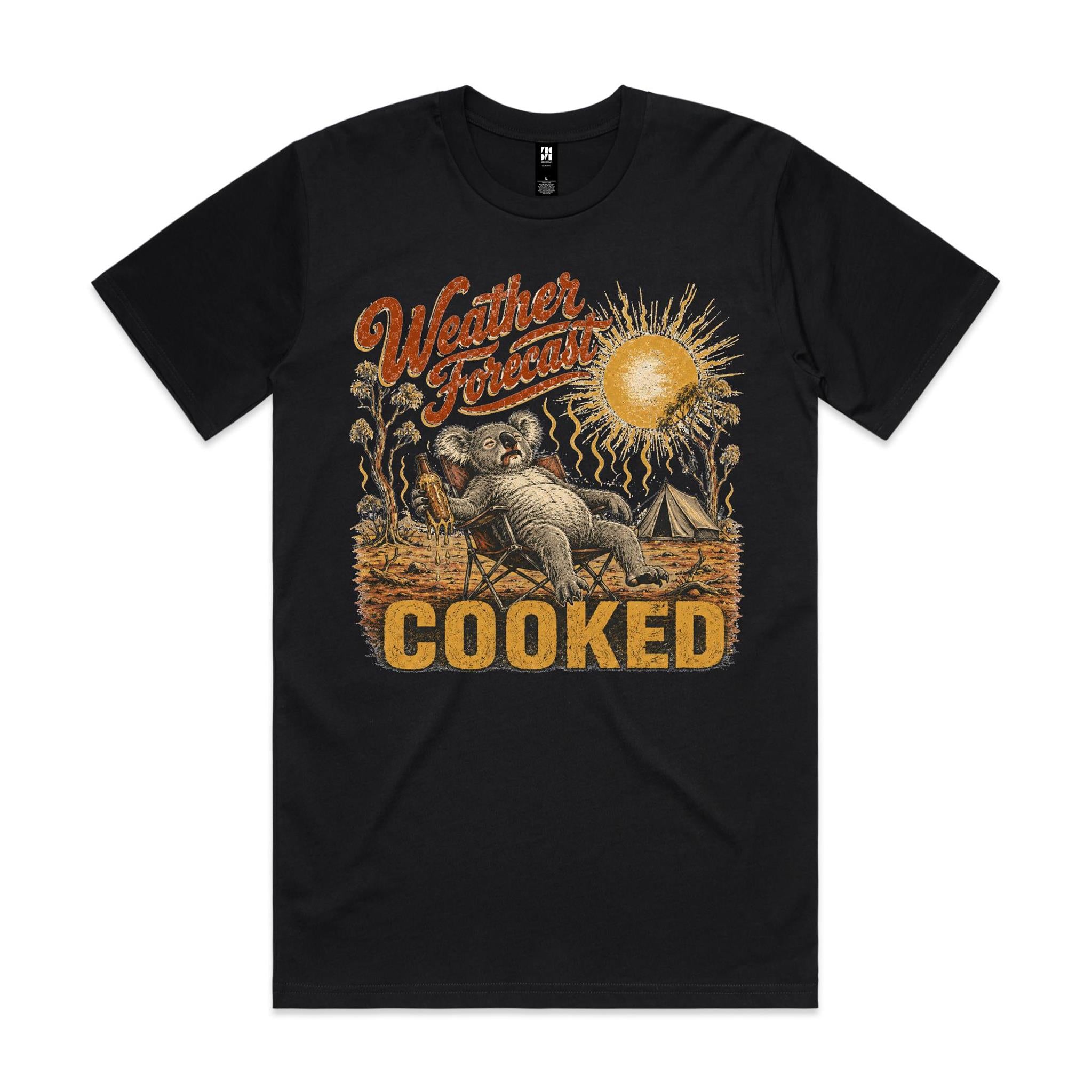 Weather Forecast: Cooked — Koala Camping Tee