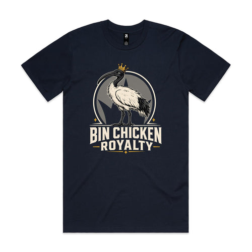 Bin Chicken Royalty — Crowned Ibis Tee