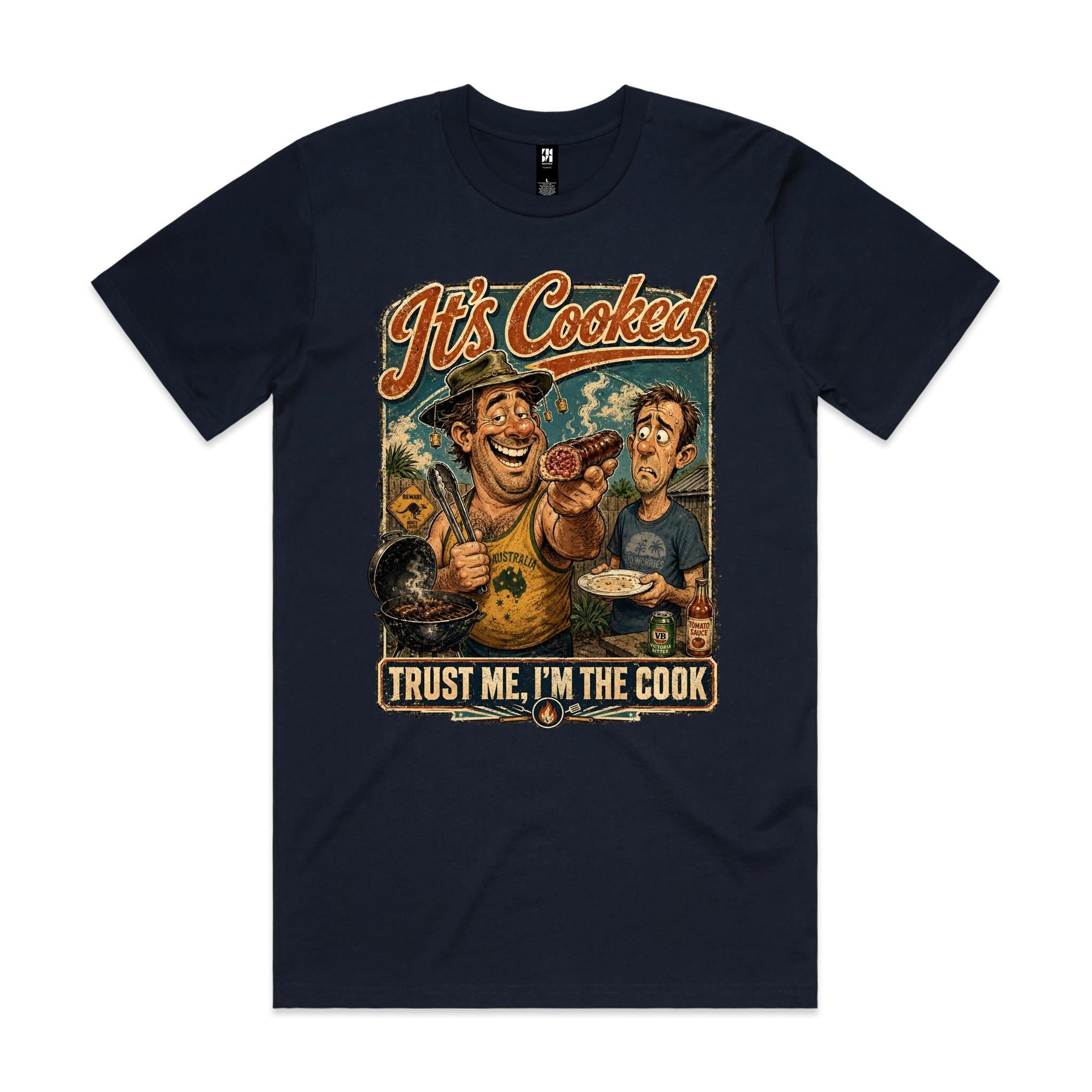 It's Cooked, Trust Me | Backyard Cook Tee