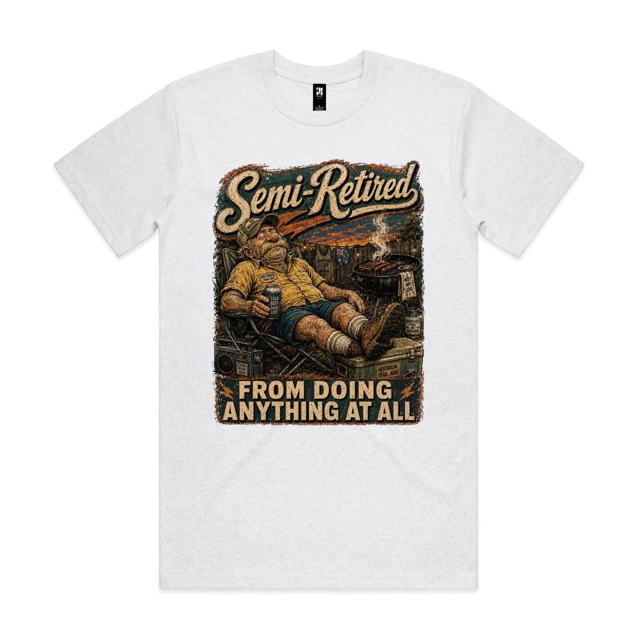Semi-Retired | Backyard CEO Tee