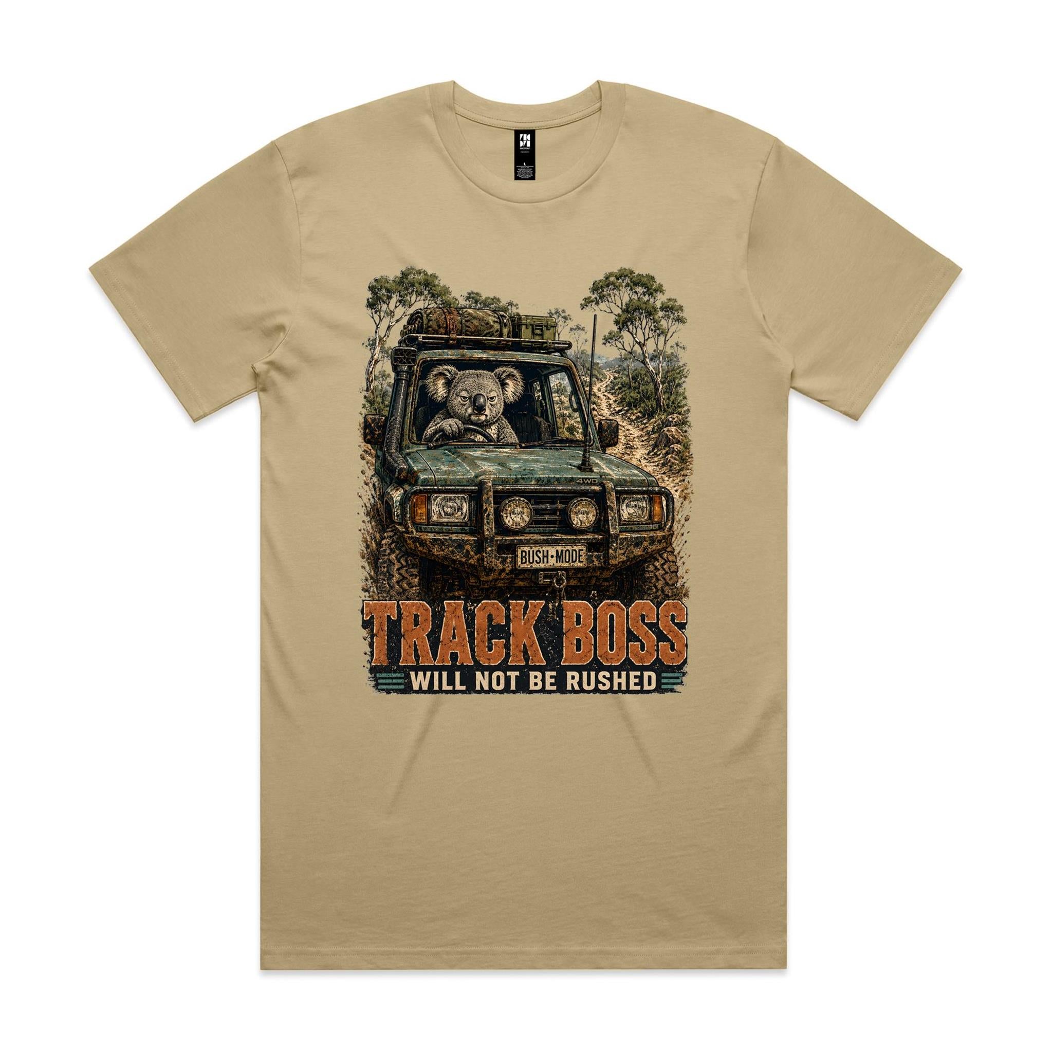Track Boss, Will Not Be Rushed — Koala 4WD Tee