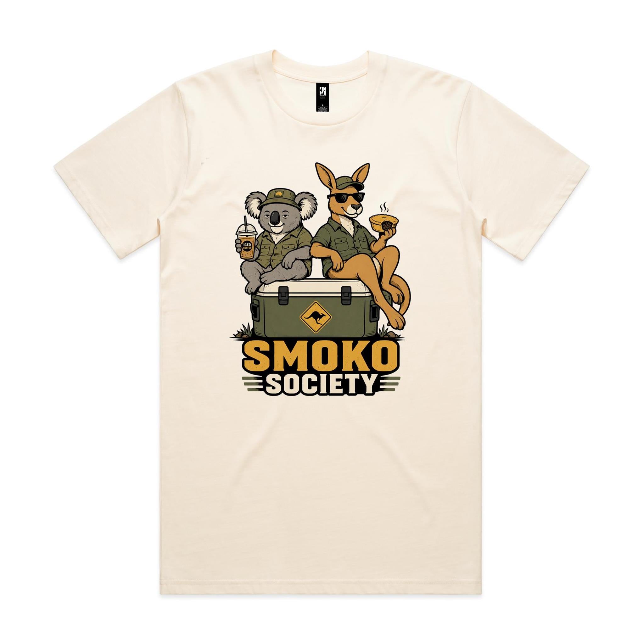 Smoko Society — Koala & Kangaroo Esky Tee