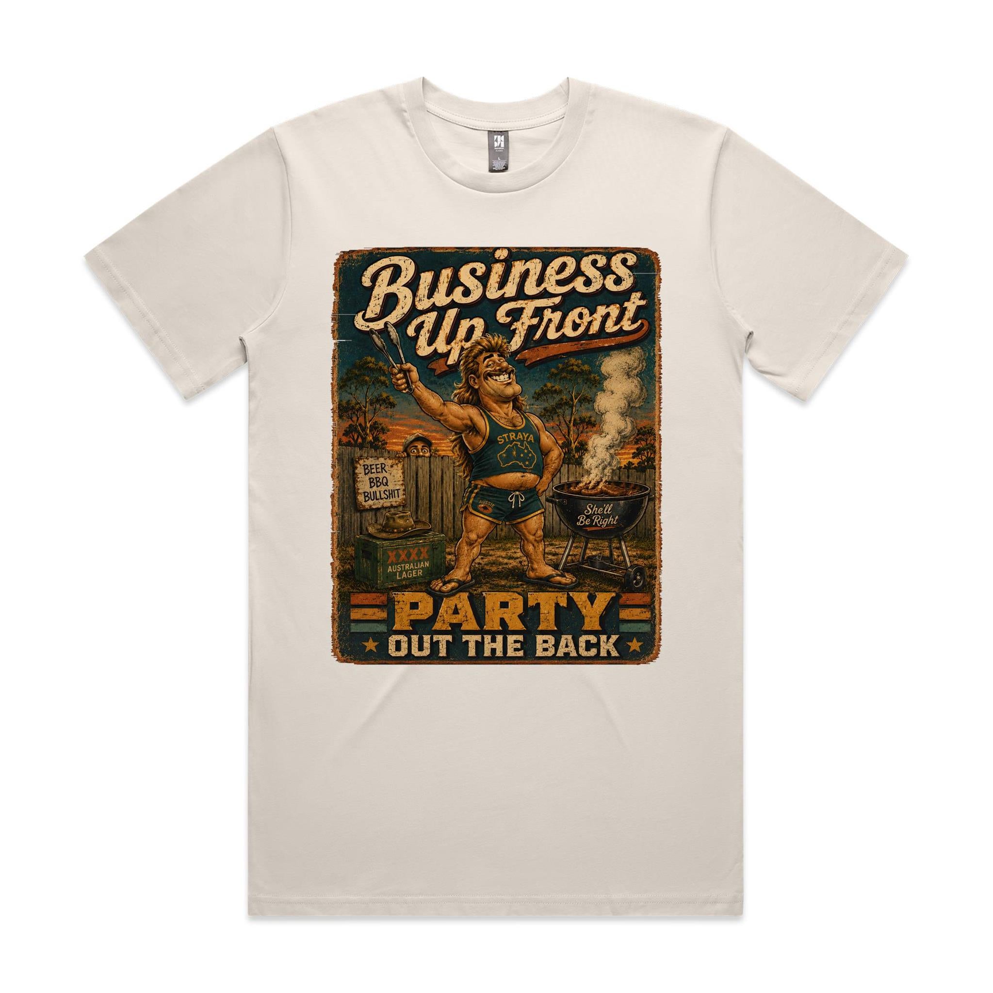 Business Up Front, Party Out the Back | Mullet Tee