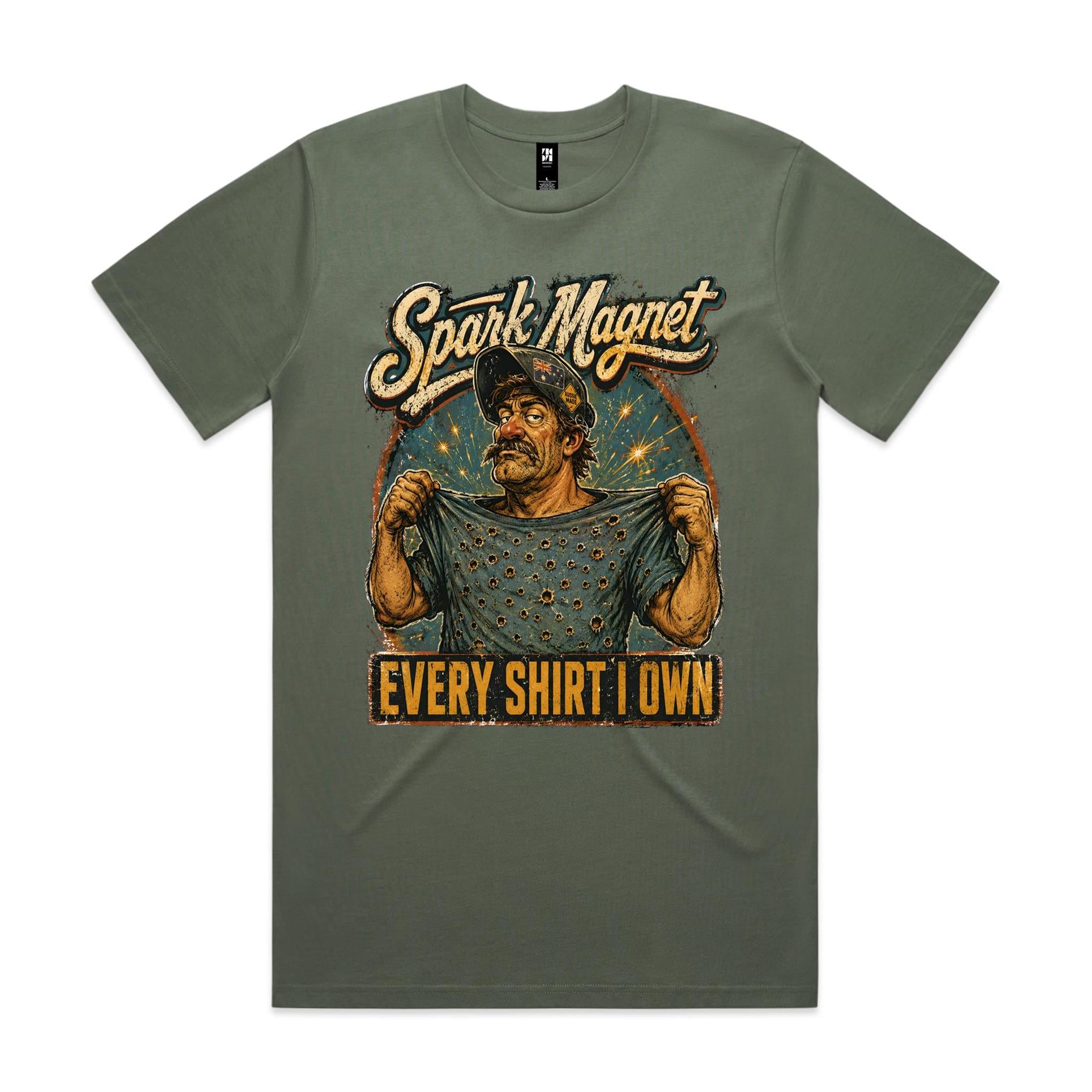 Spark Magnet | Welders Tee