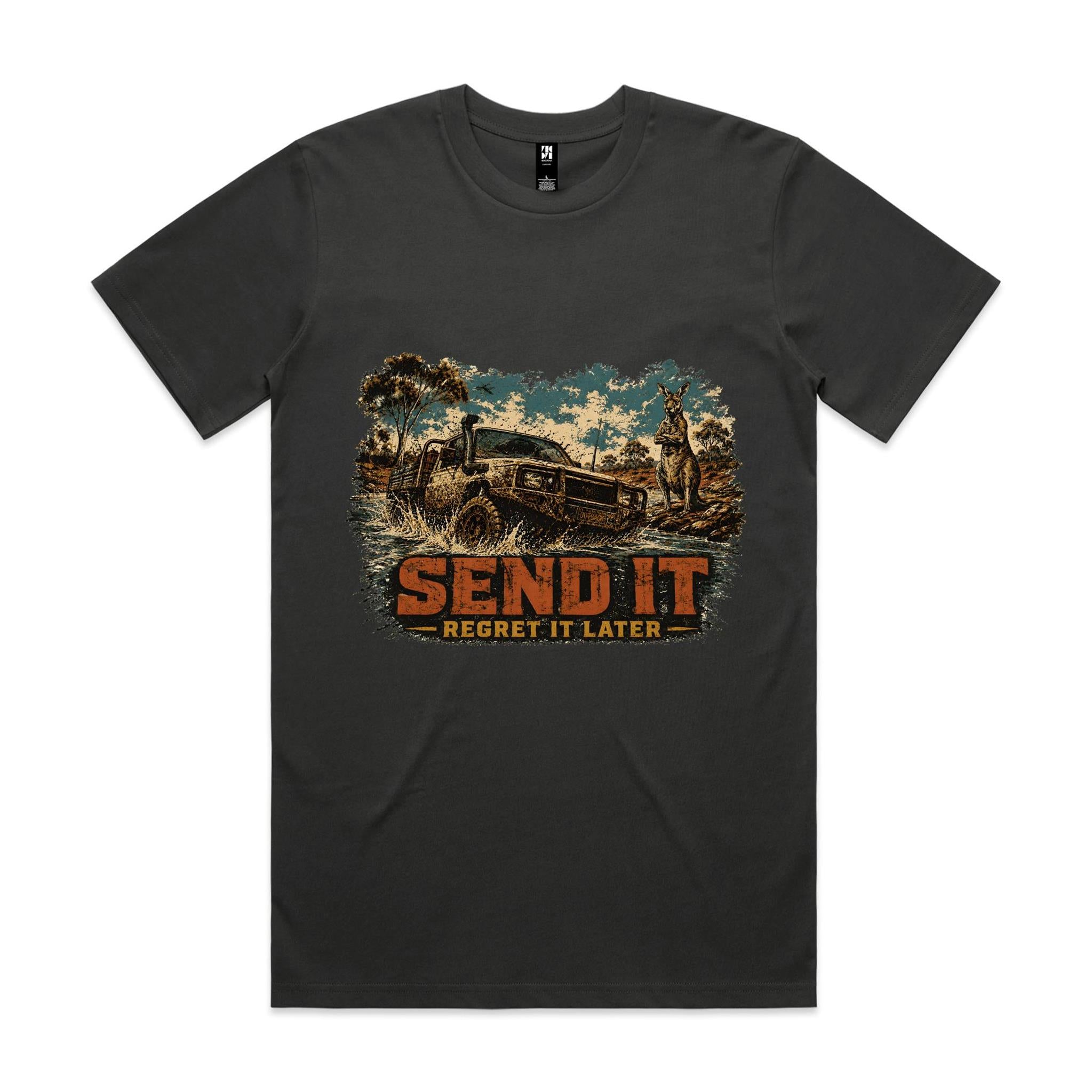 Send It, Regret It Later — 4WD Kangaroo Tee