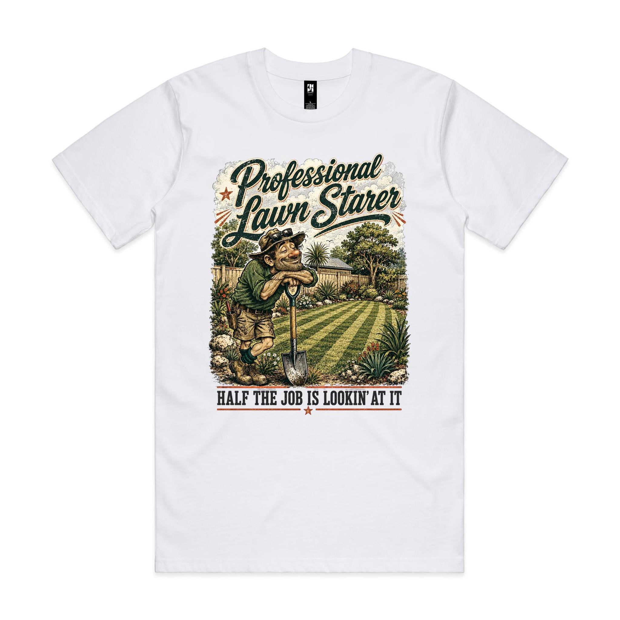 Professional Lawn Starer | Landscapers Tee