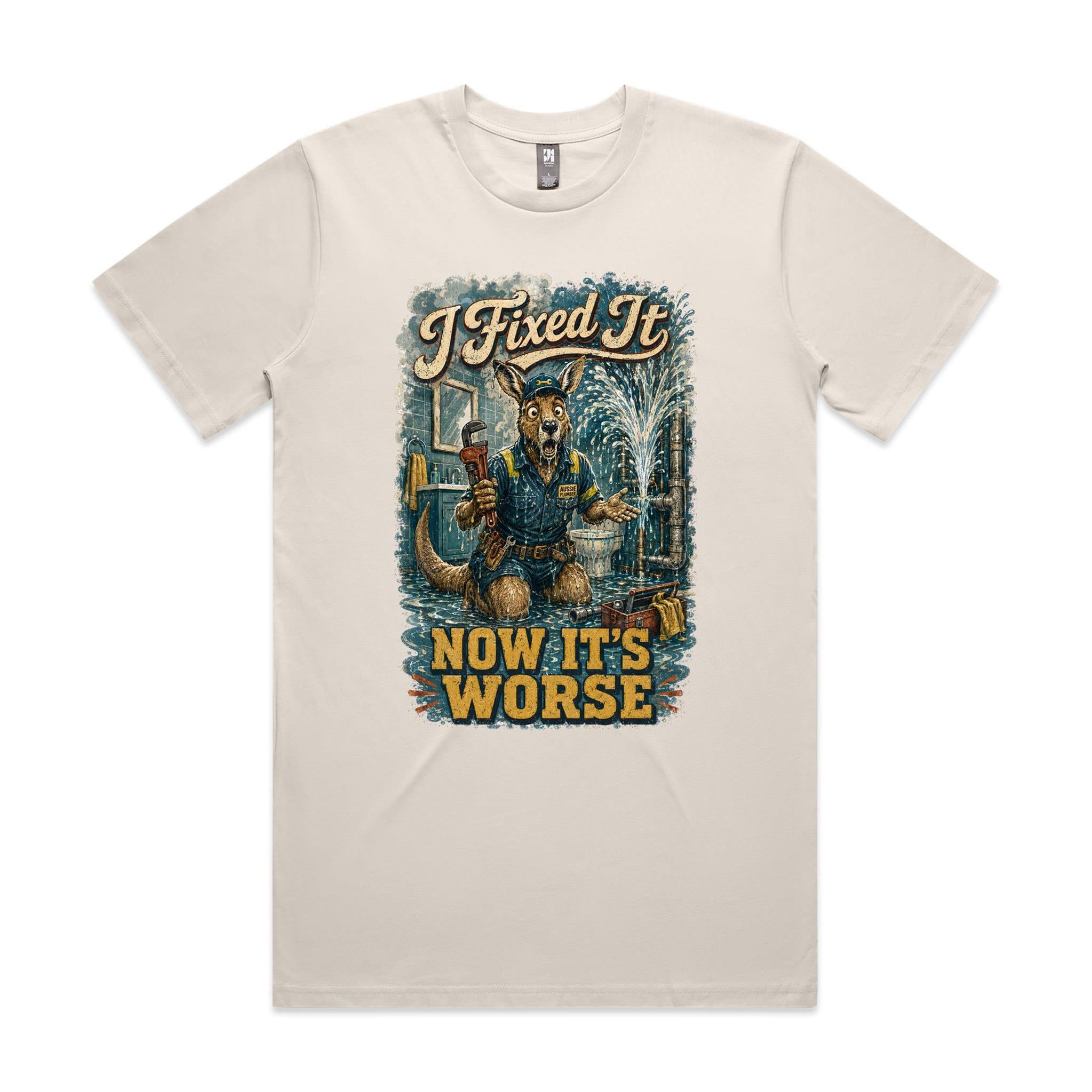 I Fixed It — Now It's Worse | Kangaroo Plumber Tee