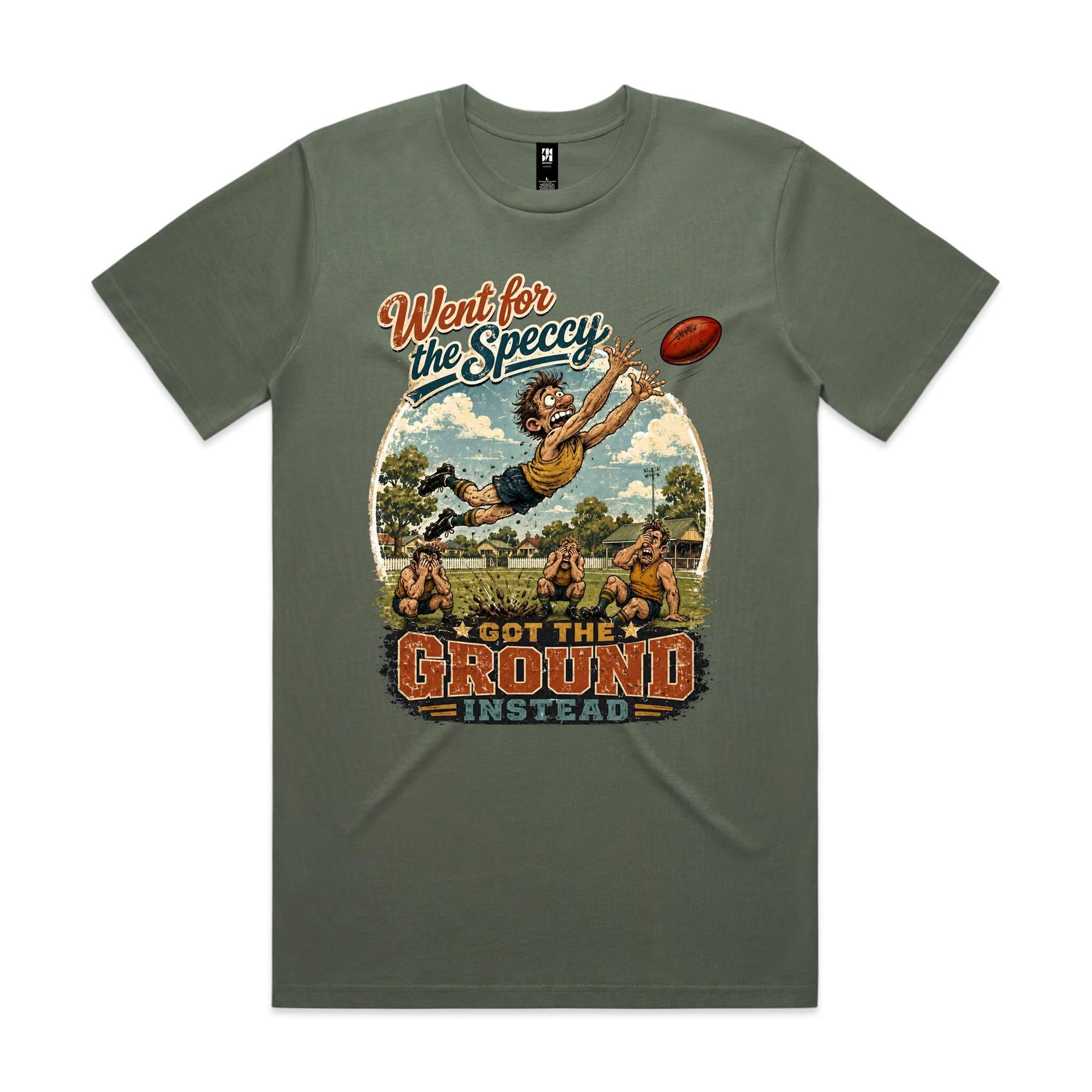 Went for the Speccy | Footy Tee