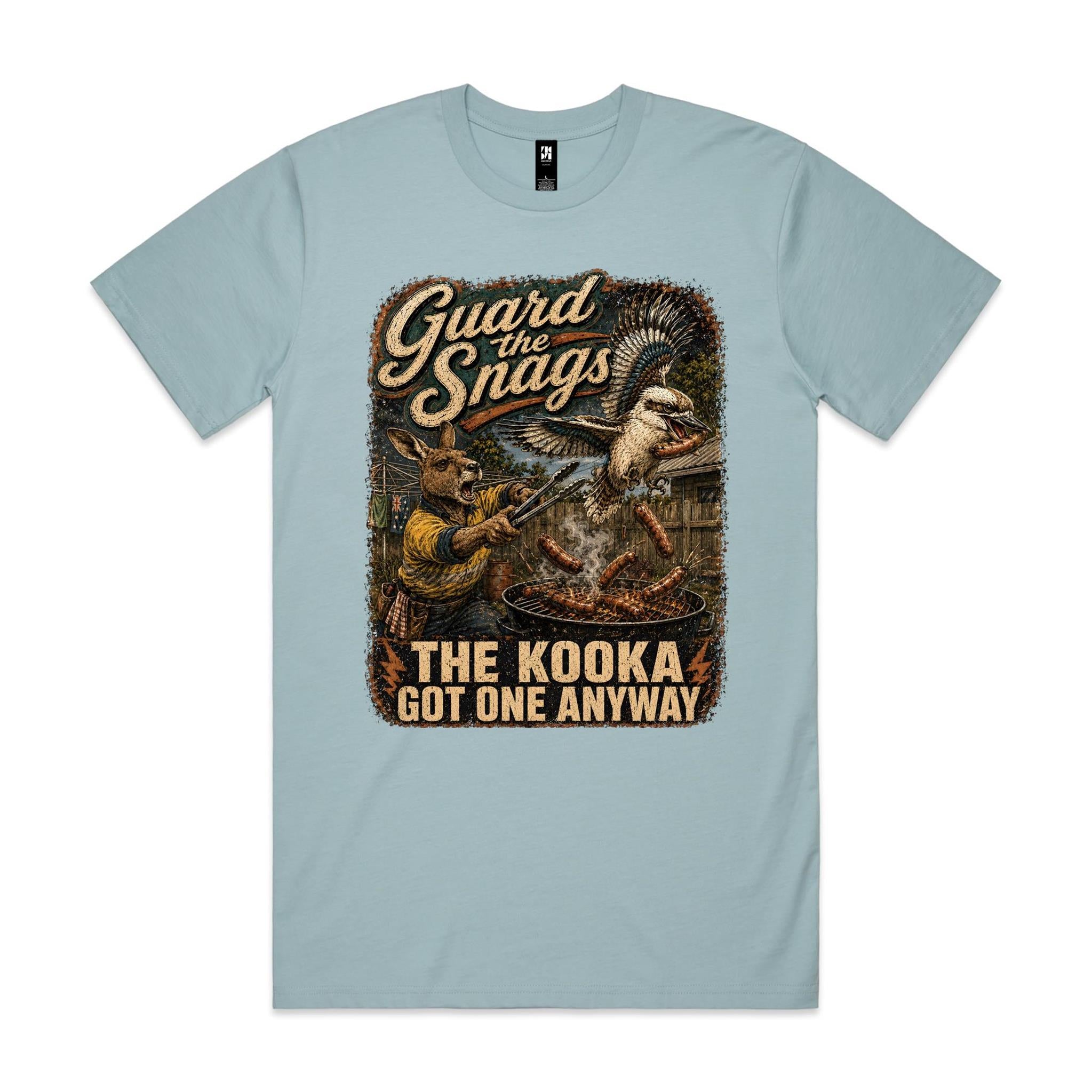 Guard the Snags | Kangaroo BBQ Tee