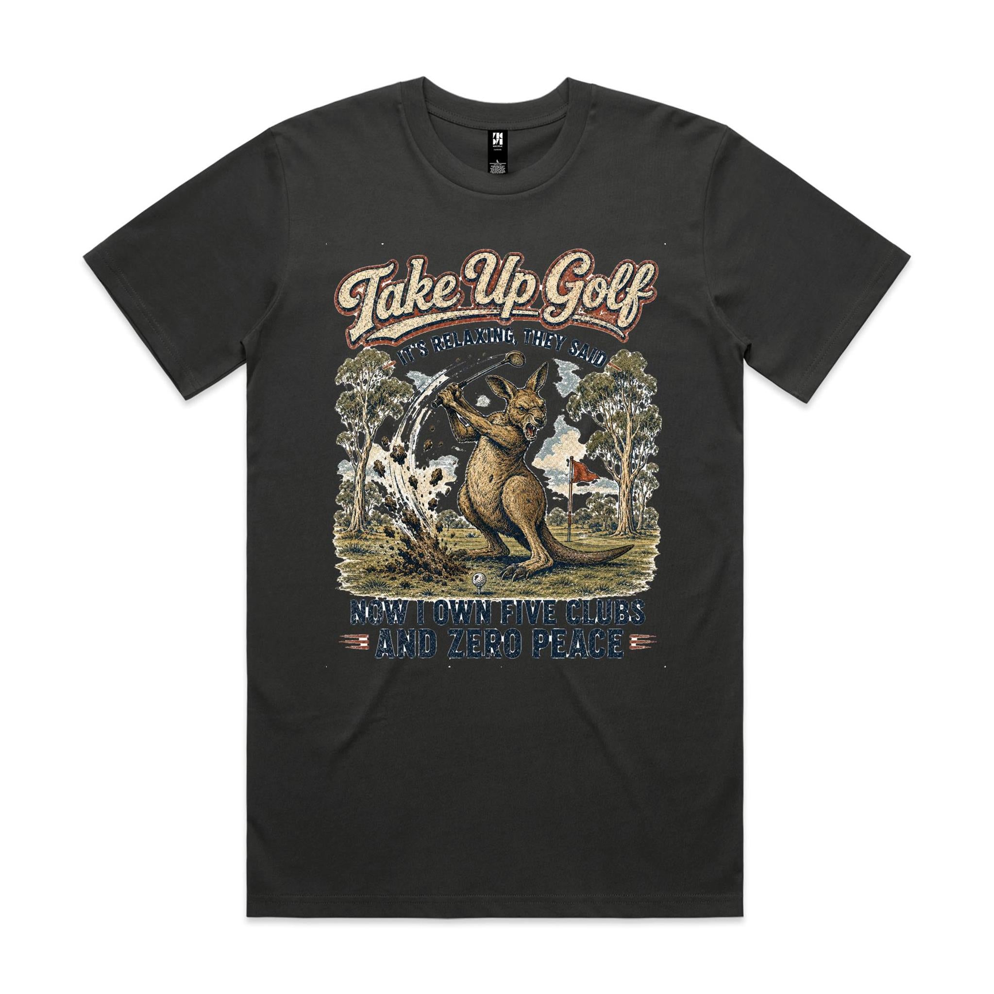 Take Up Golf, They Said — Kangaroo Golf Tee