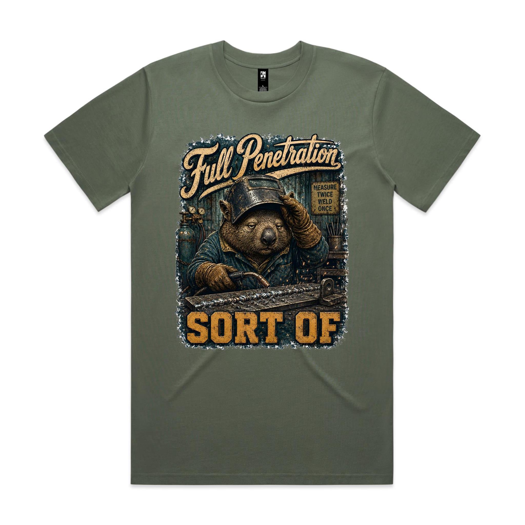 Full Penetration — Sort Of | Wombat Welder Tee