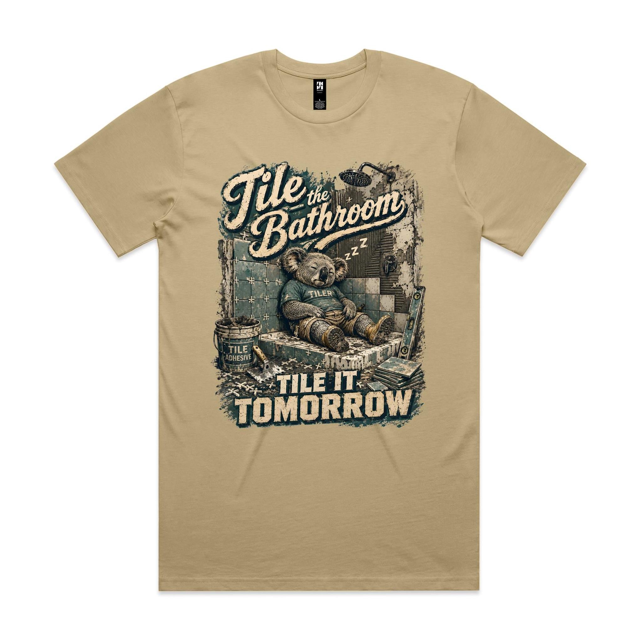 Tile the Bathroom — Tile It Tomorrow | Koala Tiler Tee