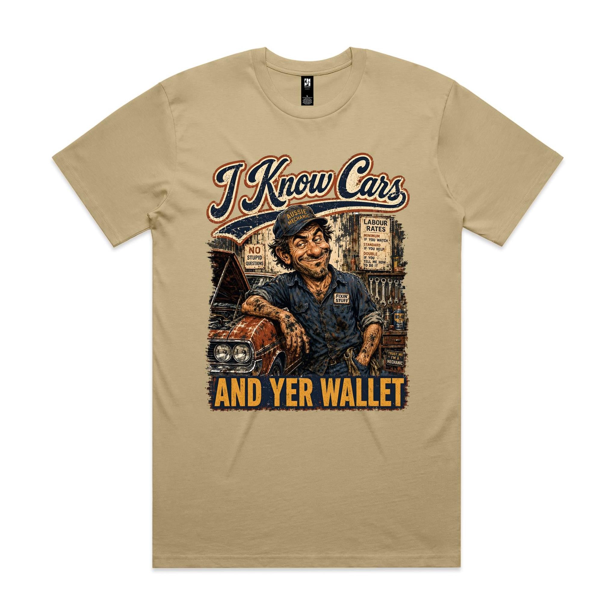 I Know Cars | Mechanics Tee