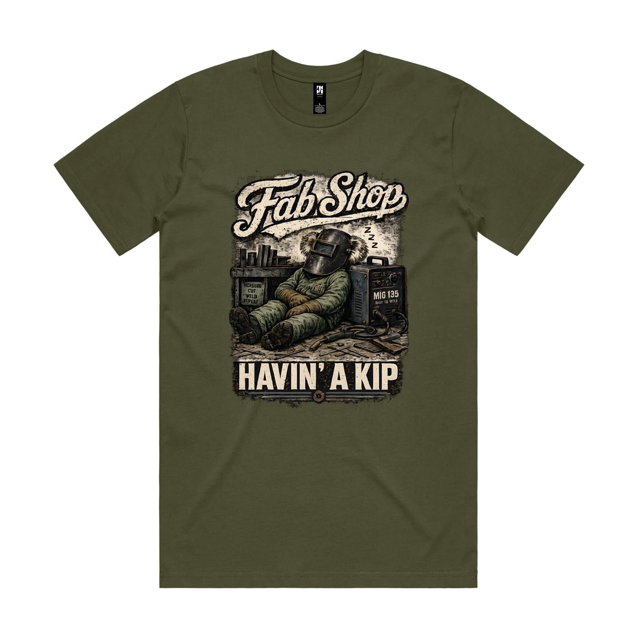 Fab Shop — Havin' a Kip | Welder Tee
