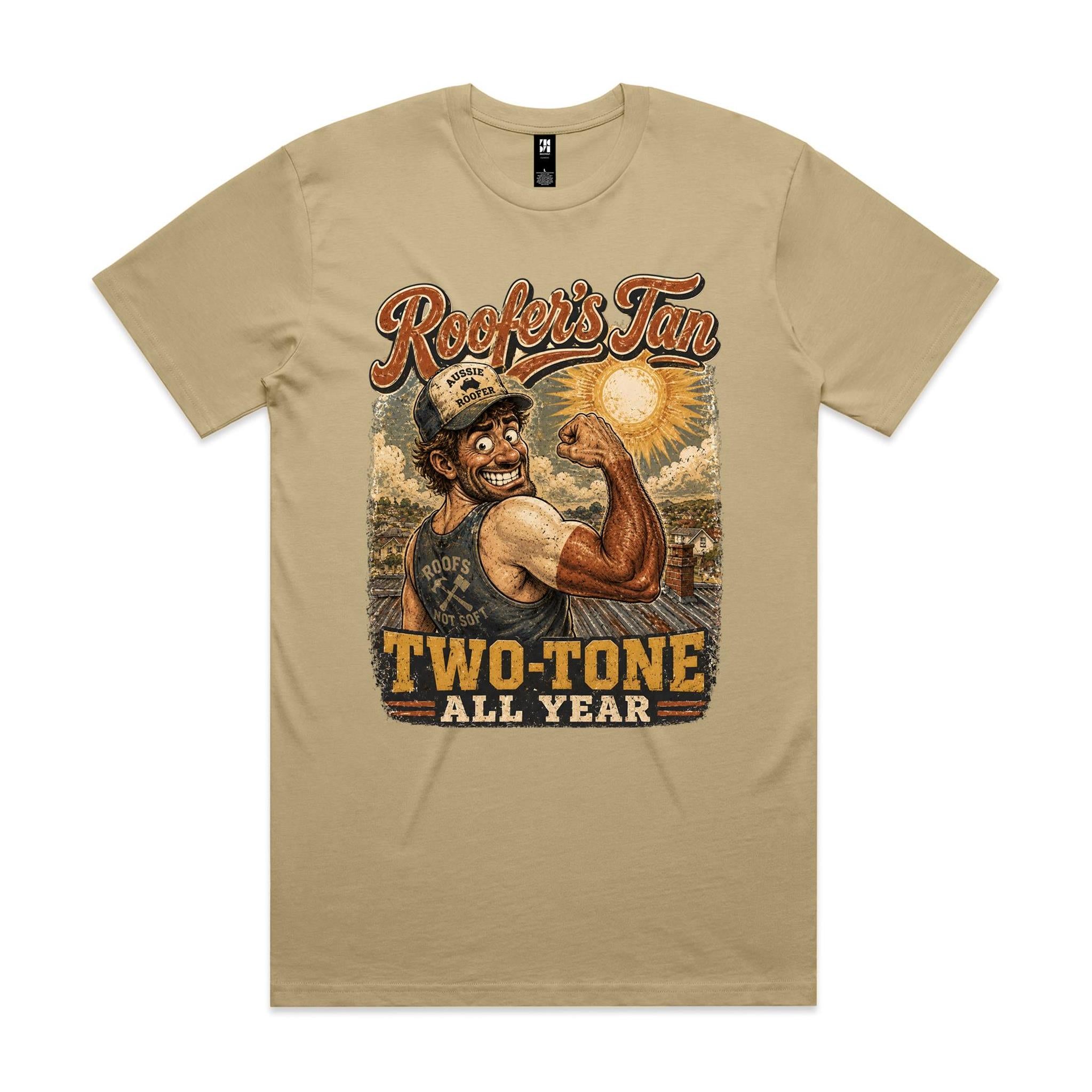 Roofer's Tan | Roofers Tee