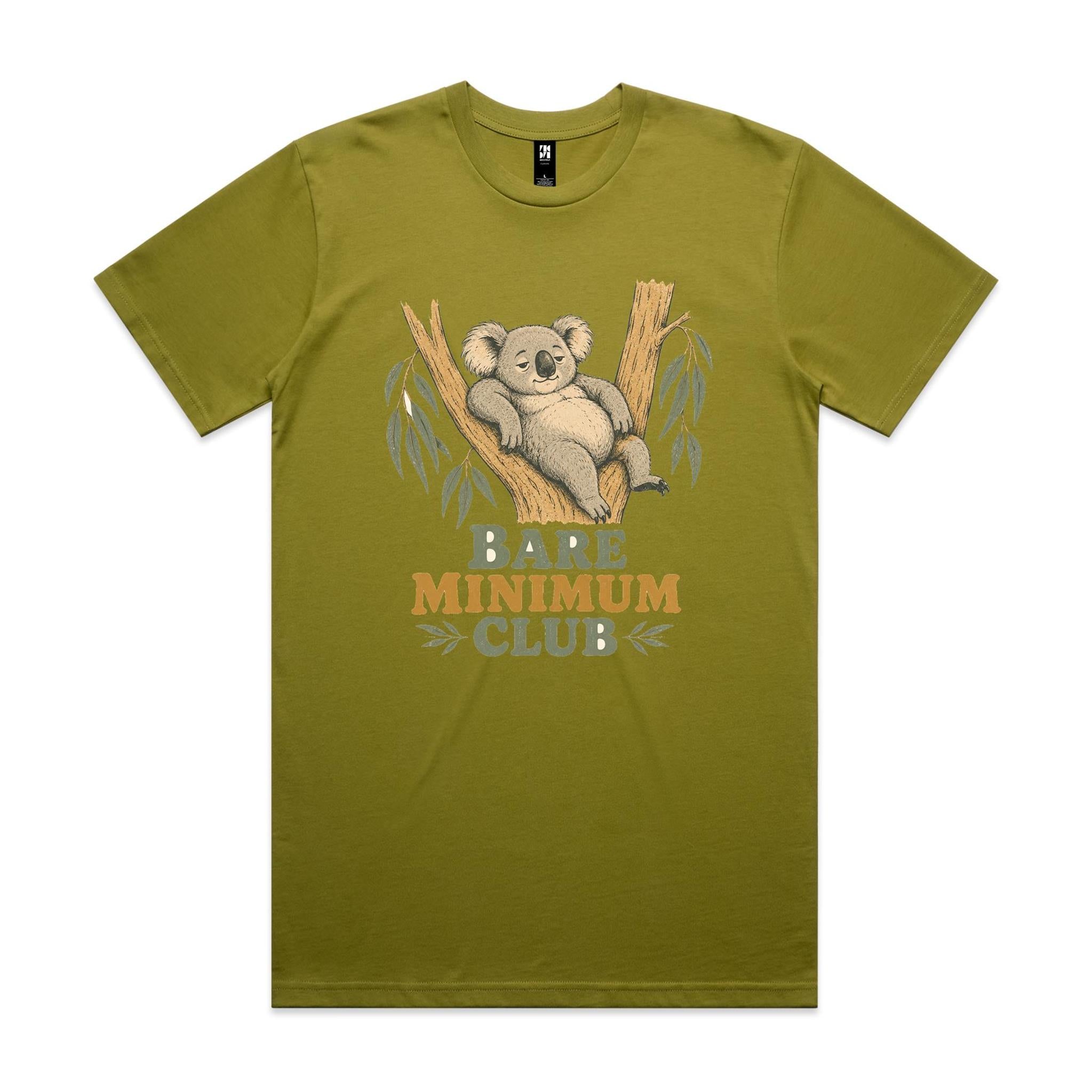 Bare Minimum Club — Lazy Koala Tee