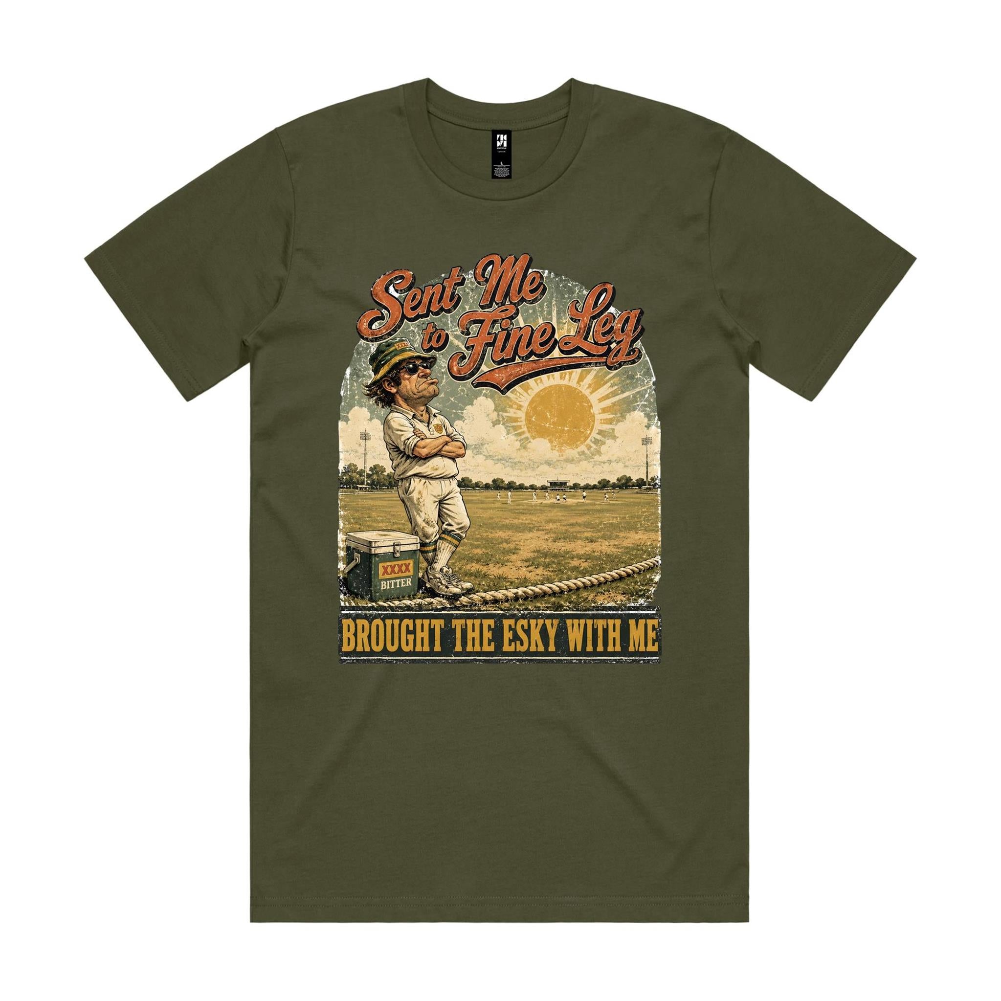 Sent Me to Fine Leg | Cricket Tee