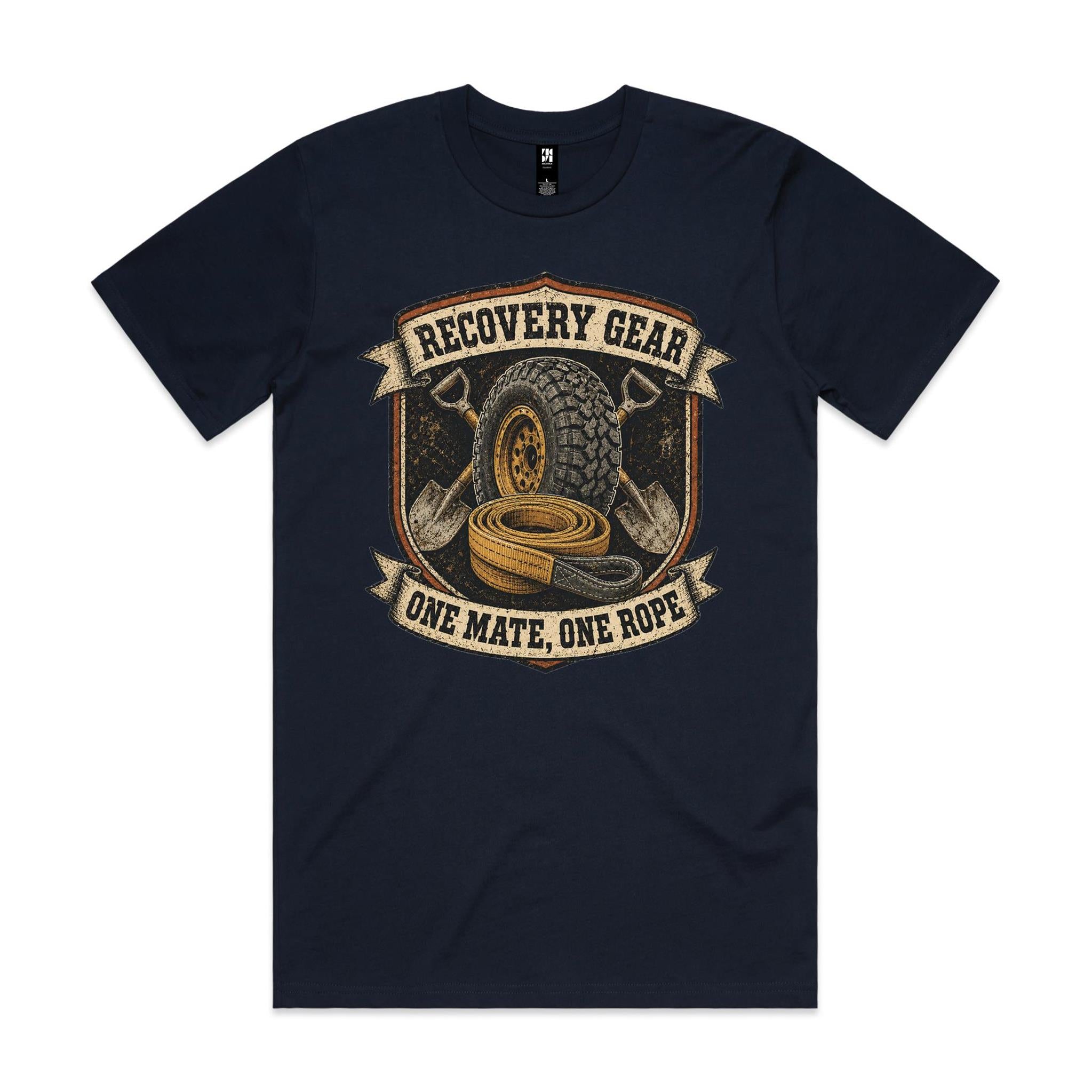 Recovery Gear — One Mate, One Rope | 4WD Tee