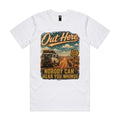Out Here Nobody Can Hear You Whinge — 4WD Tee