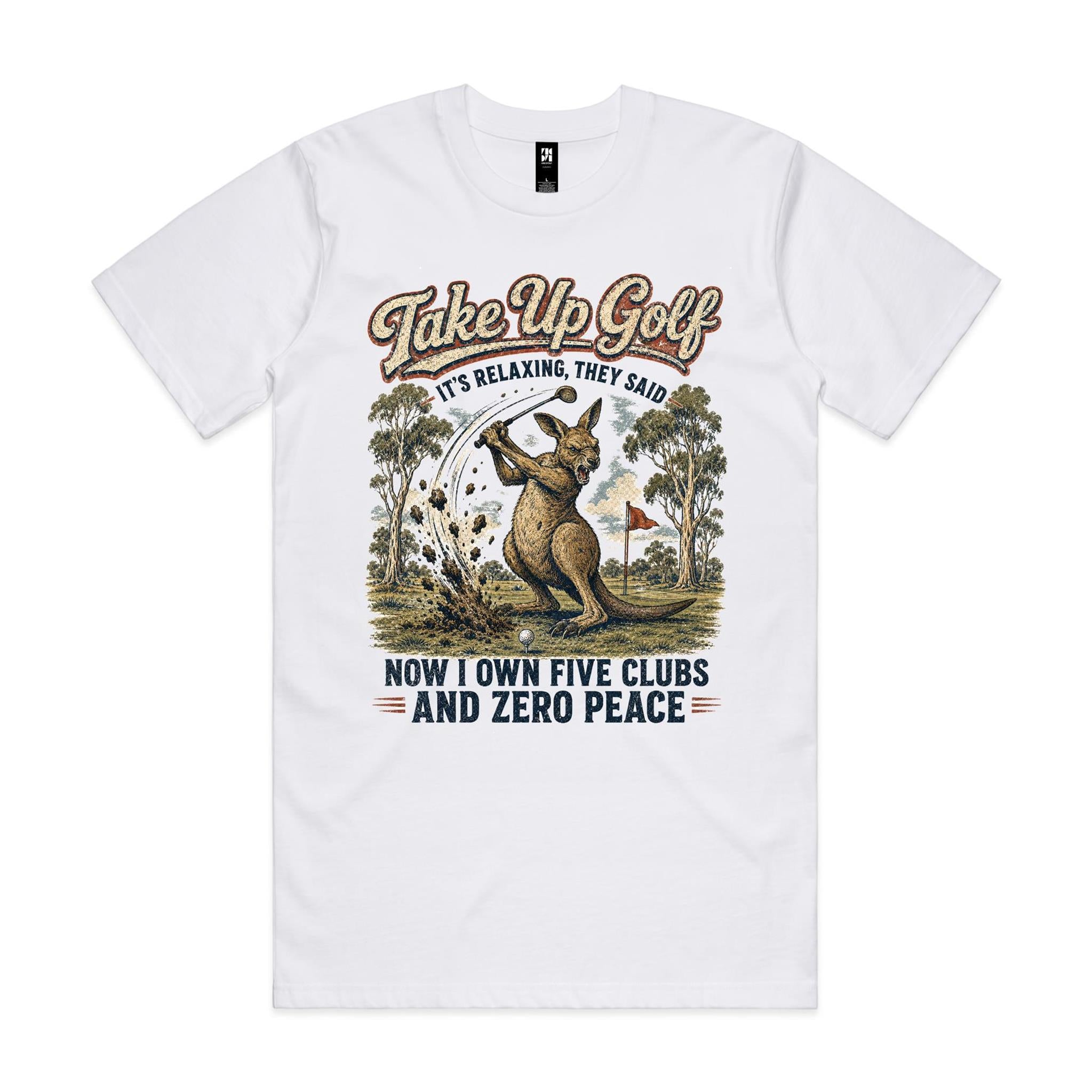 Take Up Golf, They Said — Kangaroo Golf Tee