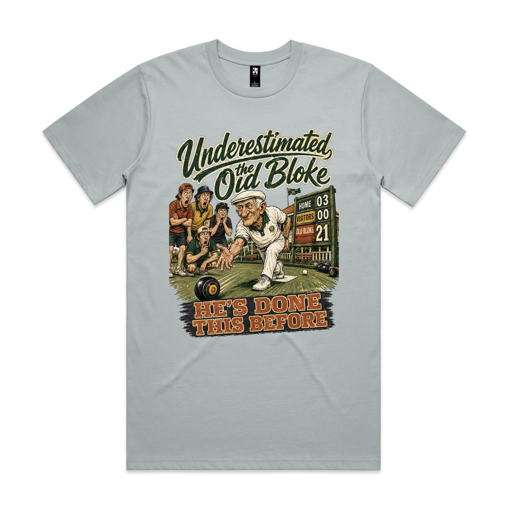 Underestimated the Old Bloke | Bowls Tee