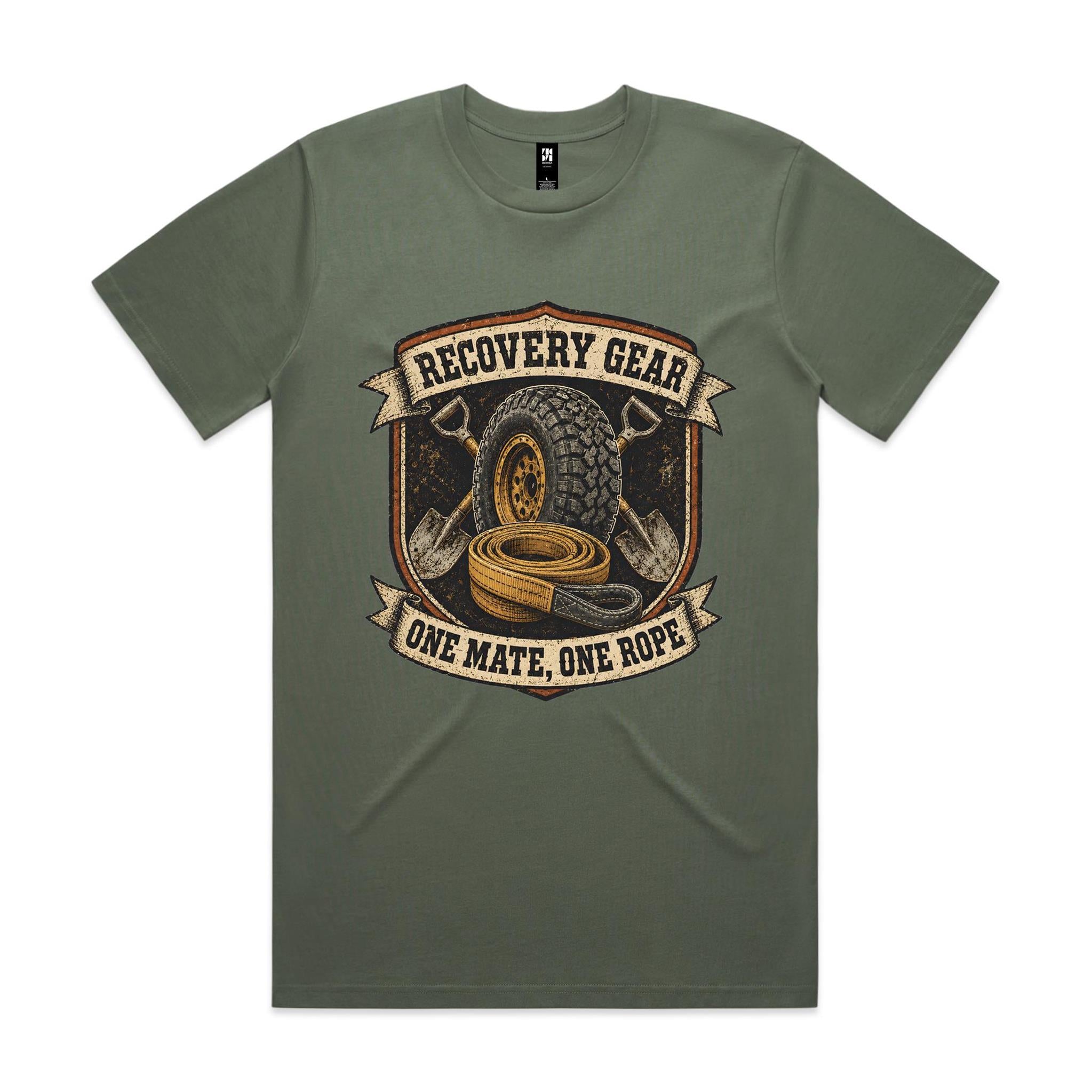 Recovery Gear — One Mate, One Rope | 4WD Tee