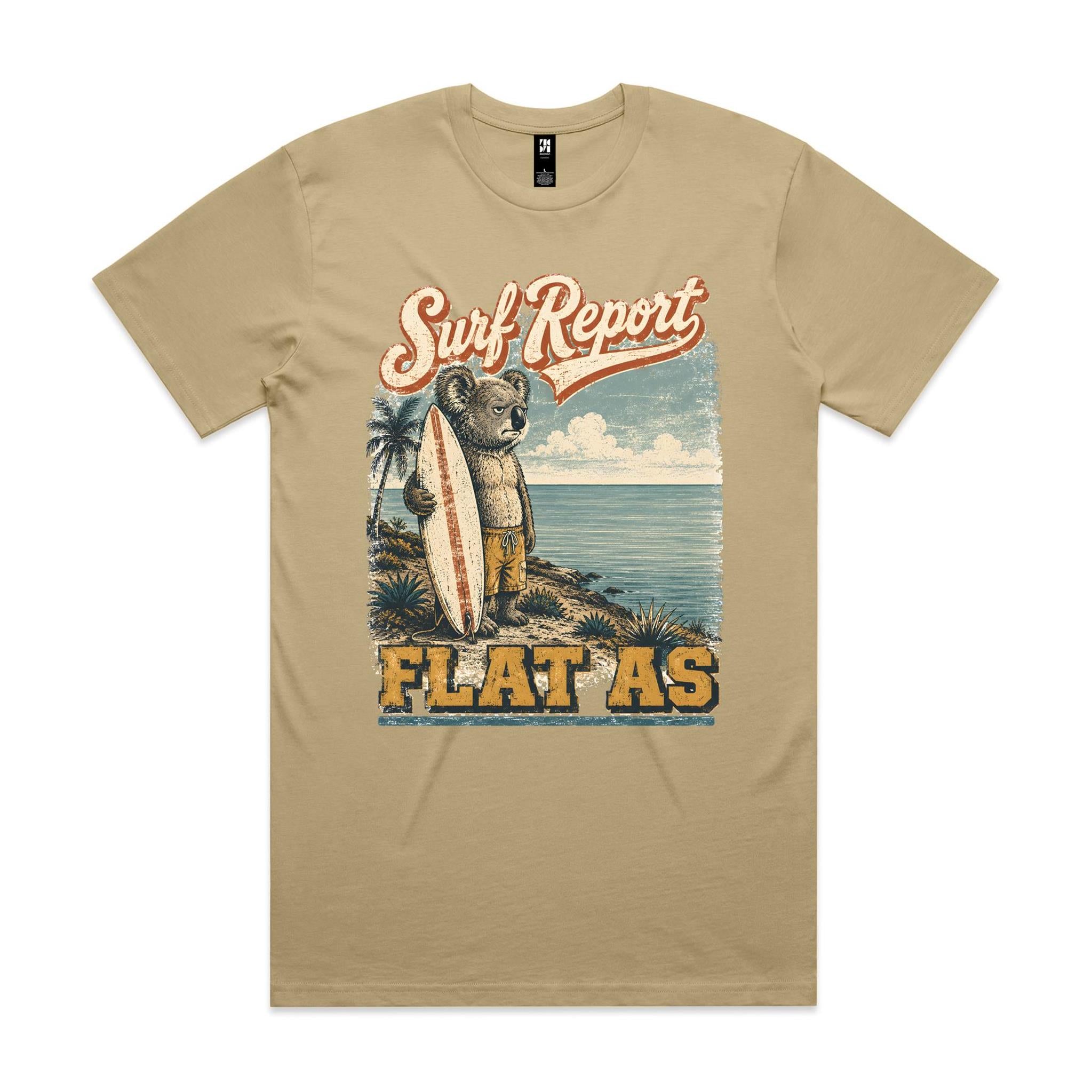 Surf Report: Flat As — Koala Surf Tee