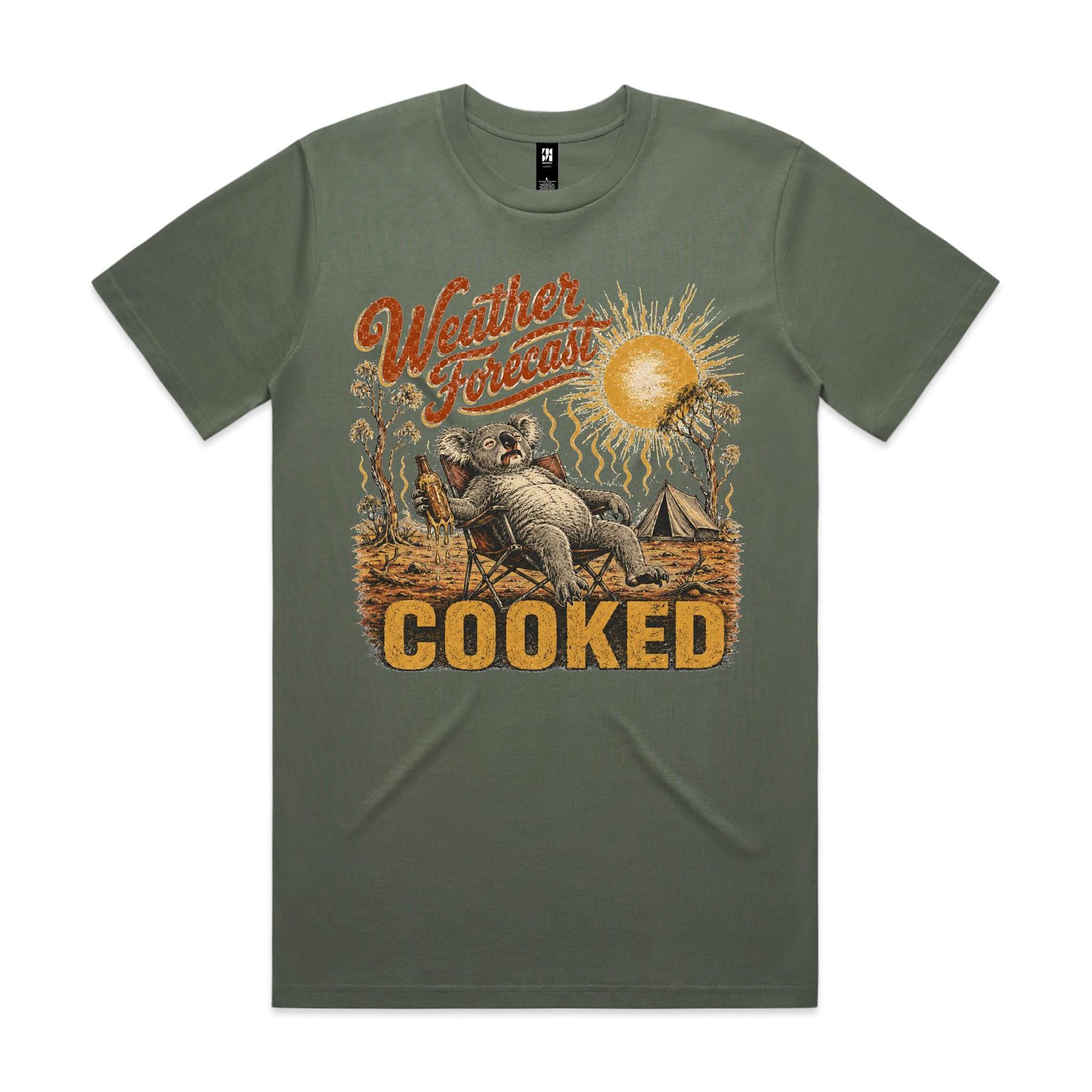 Weather Forecast: Cooked — Koala Camping Tee