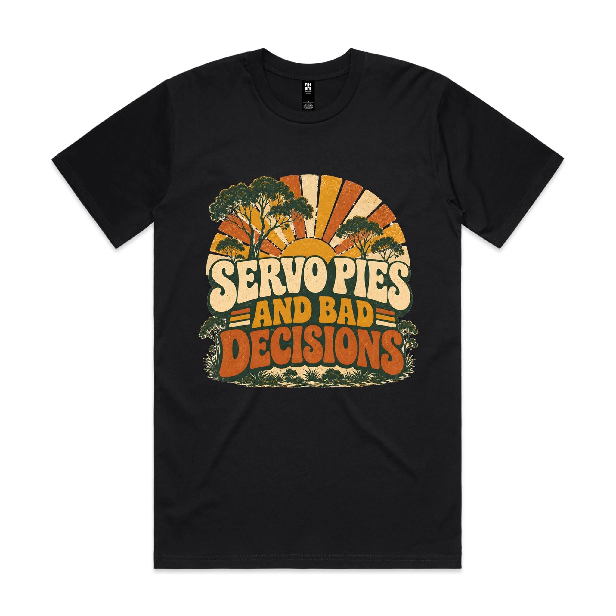 Servo Pies and Bad Decisions — Tee