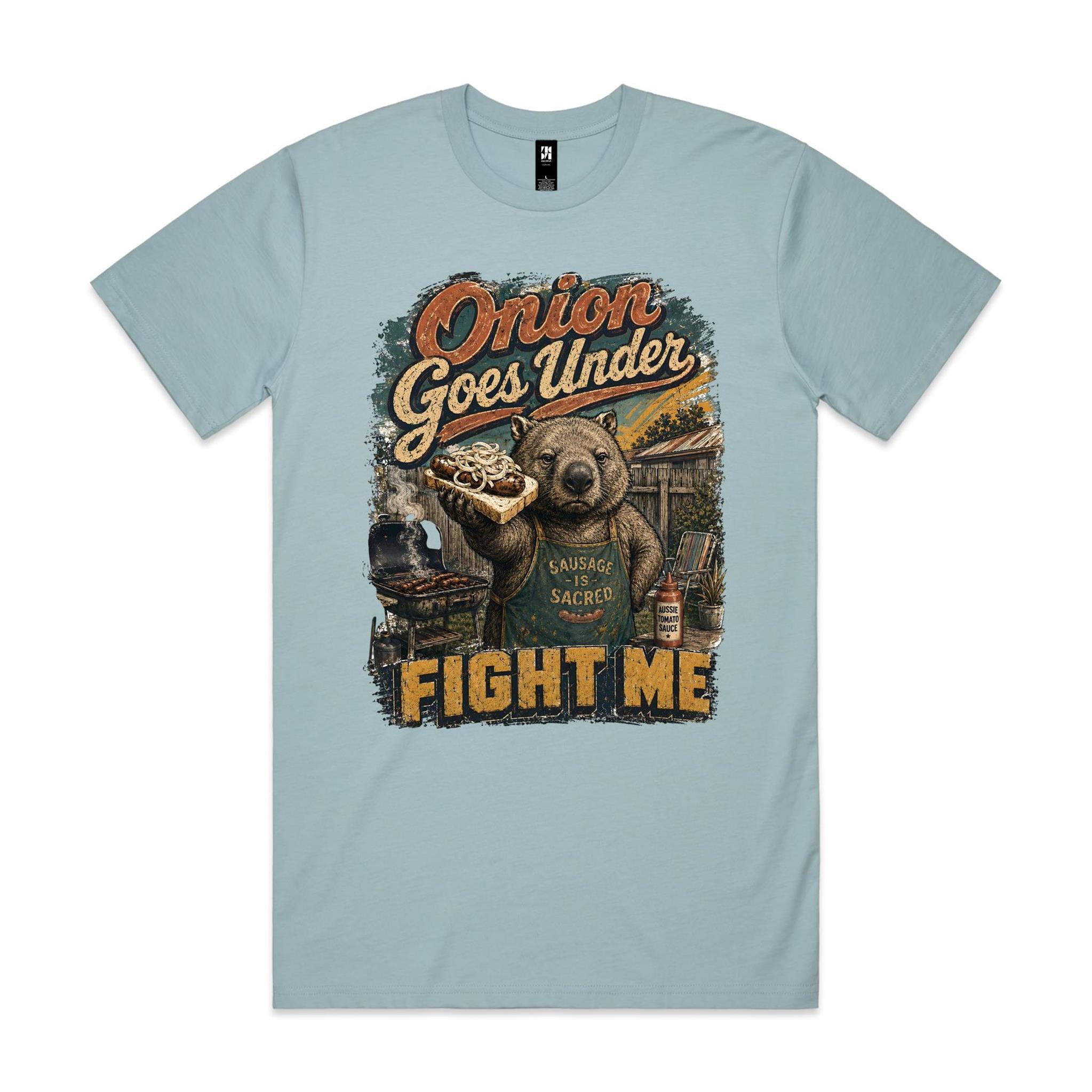 Onion Goes Under | Wombat BBQ Tee