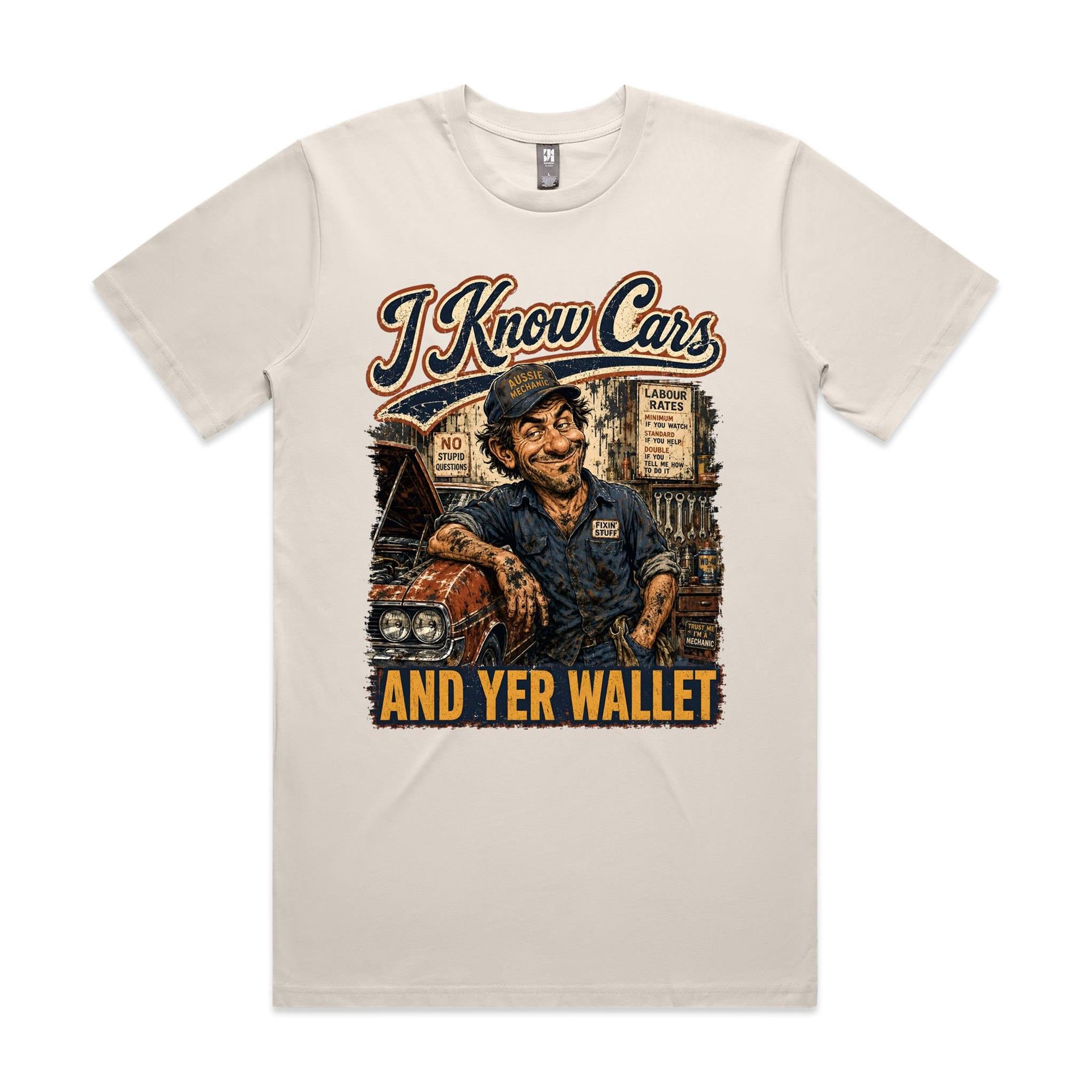 I Know Cars | Mechanics Tee