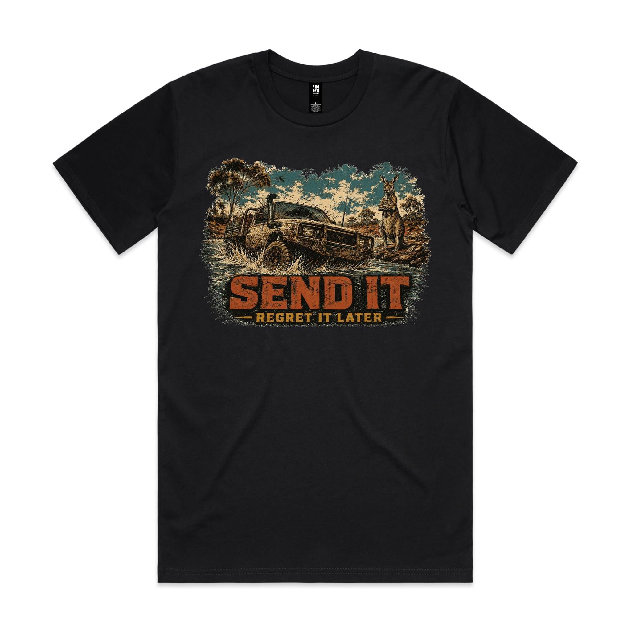 Send It, Regret It Later — 4WD Kangaroo Tee