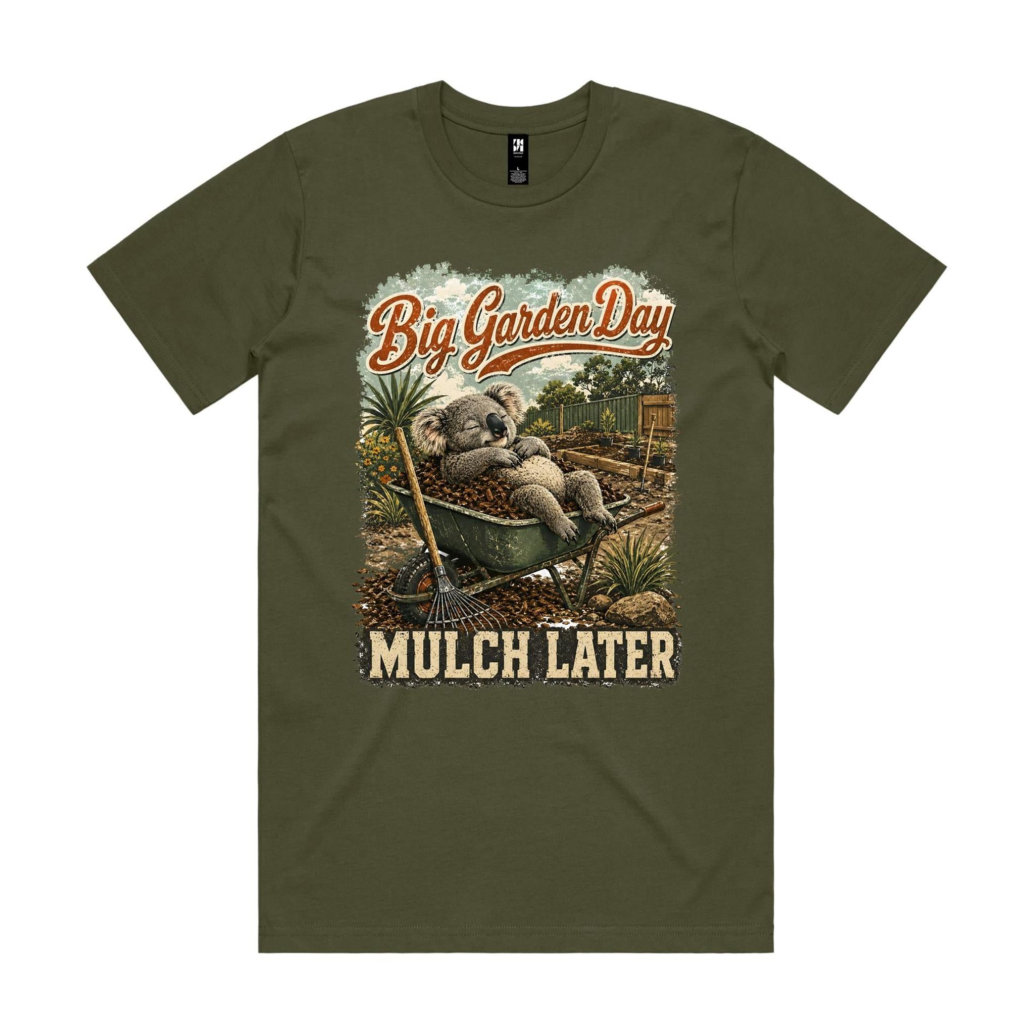 Big Garden Day — Mulch Later | Koala Gardening Tee