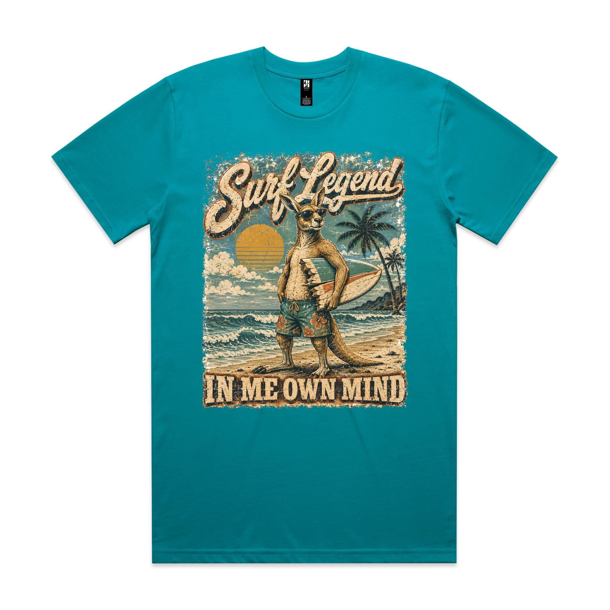 Surf Legend — In Me Own Mind | Kangaroo Surf Tee
