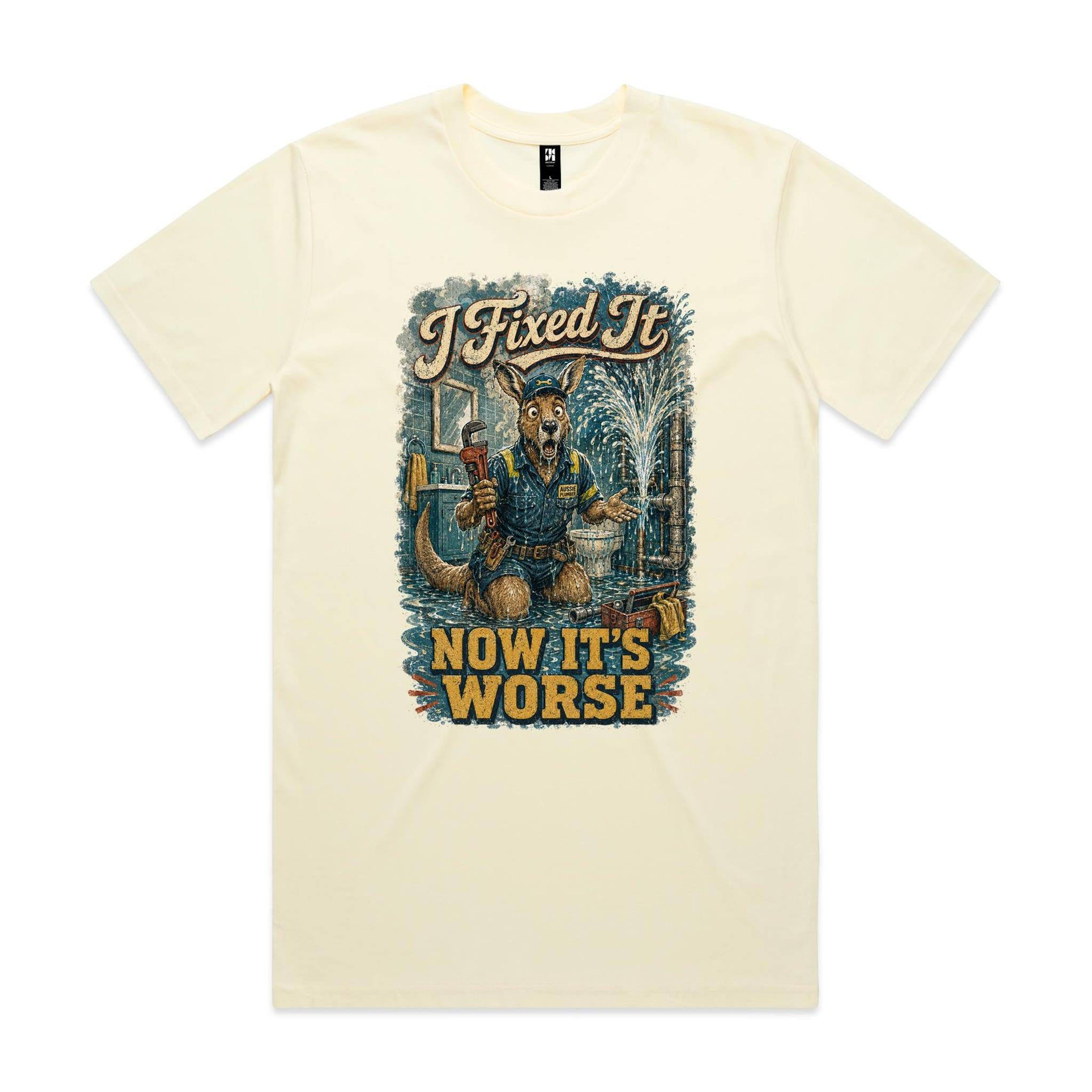 I Fixed It — Now It's Worse | Kangaroo Plumber Tee