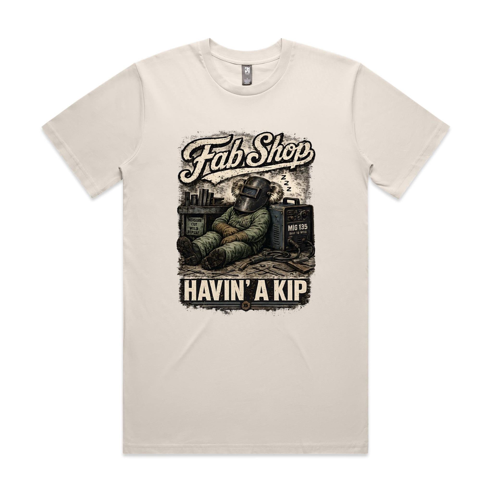 Fab Shop — Havin' a Kip | Welder Tee