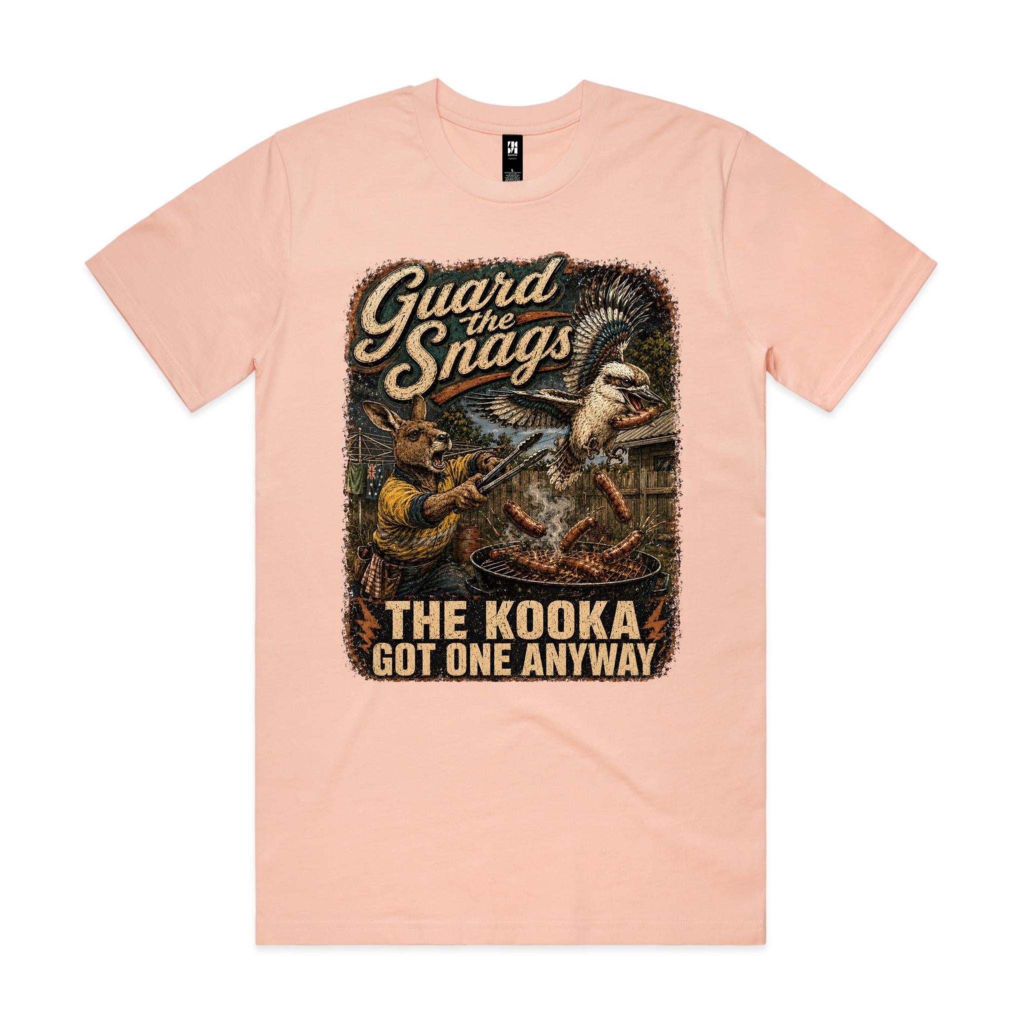 Guard the Snags | Kangaroo BBQ Tee