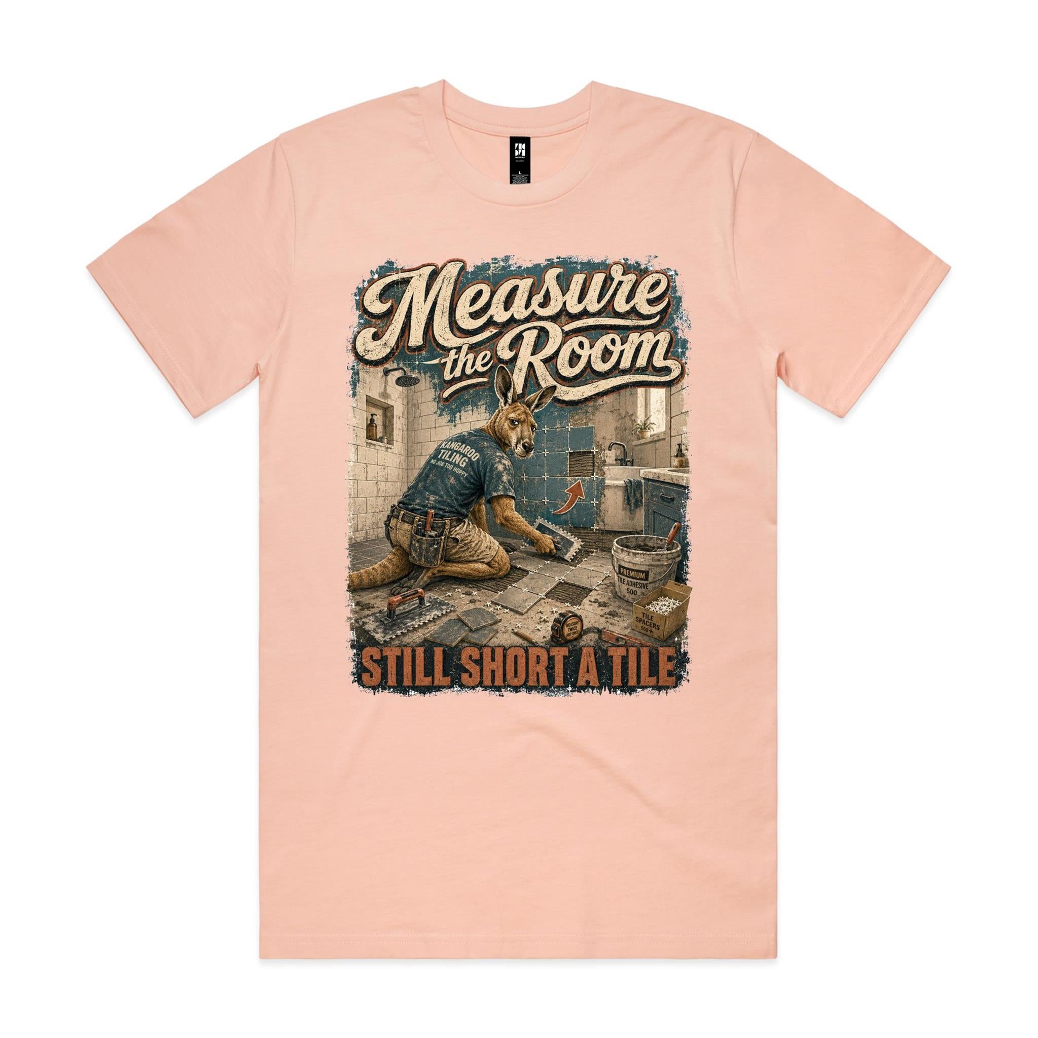 Measure the Room — Still Short a Tile | Kangaroo Tiler Tee