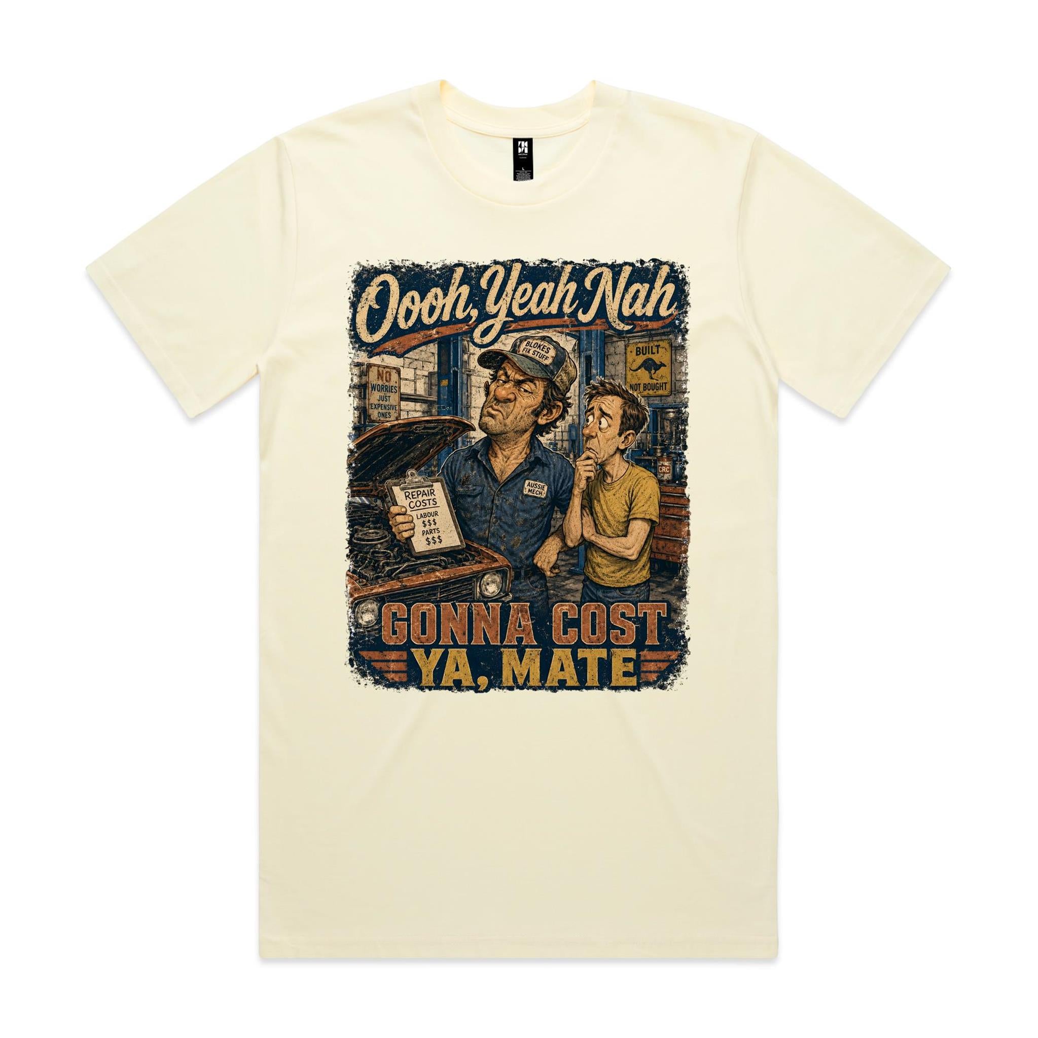 Oooh, Yeah Nah | Mechanics Tee