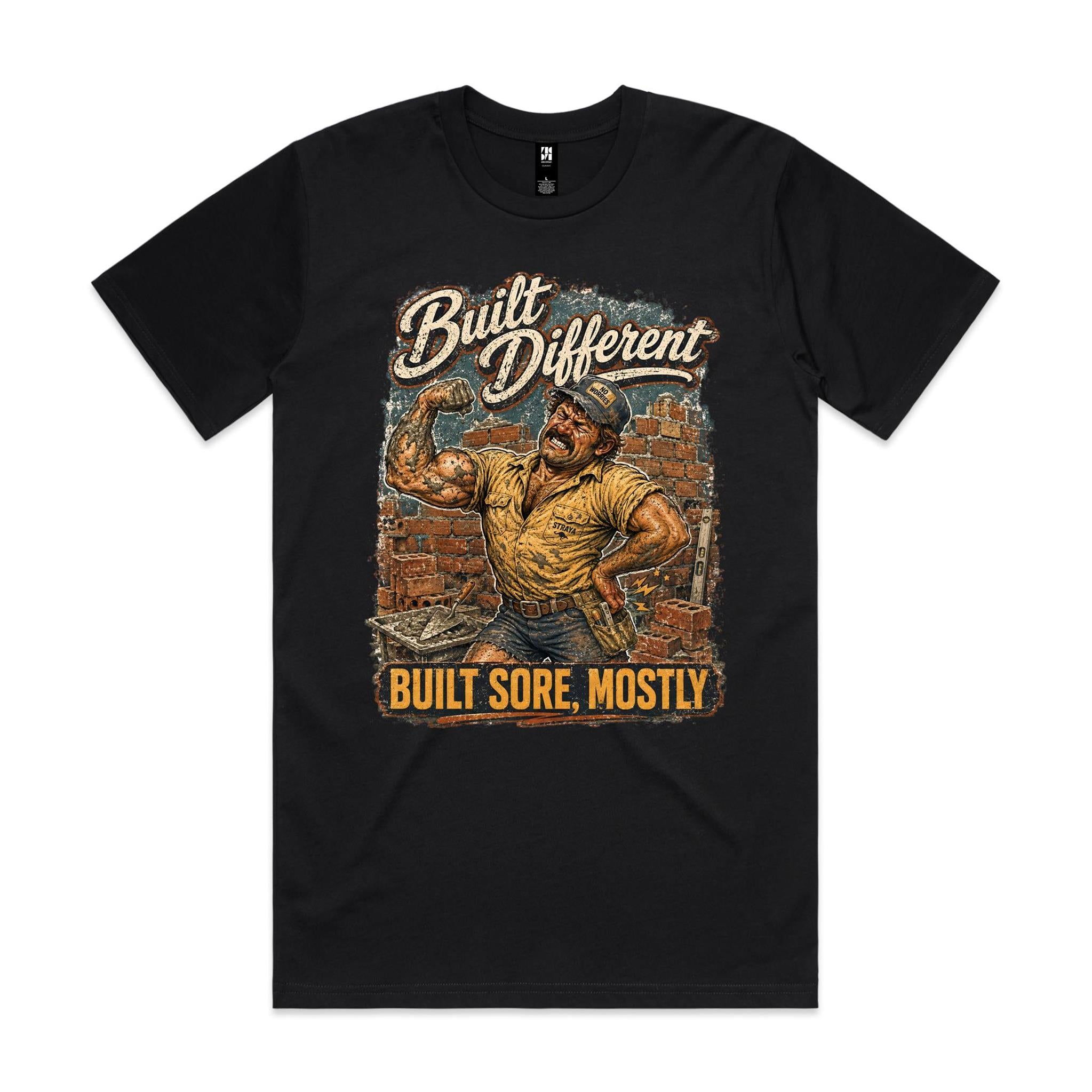 Built Different | Brickies Tee