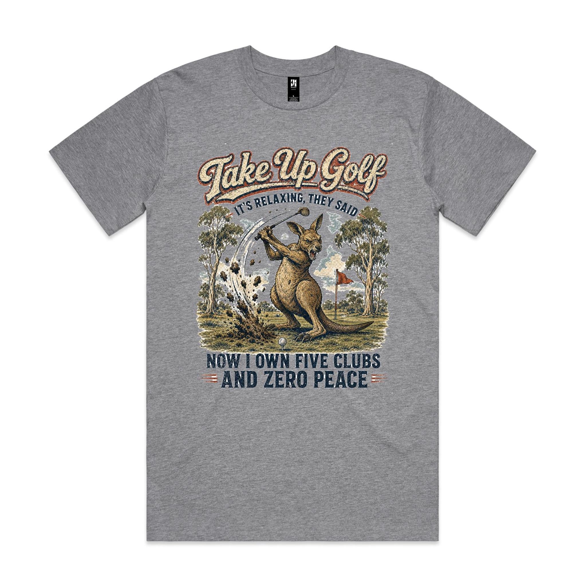 Take Up Golf, They Said — Kangaroo Golf Tee