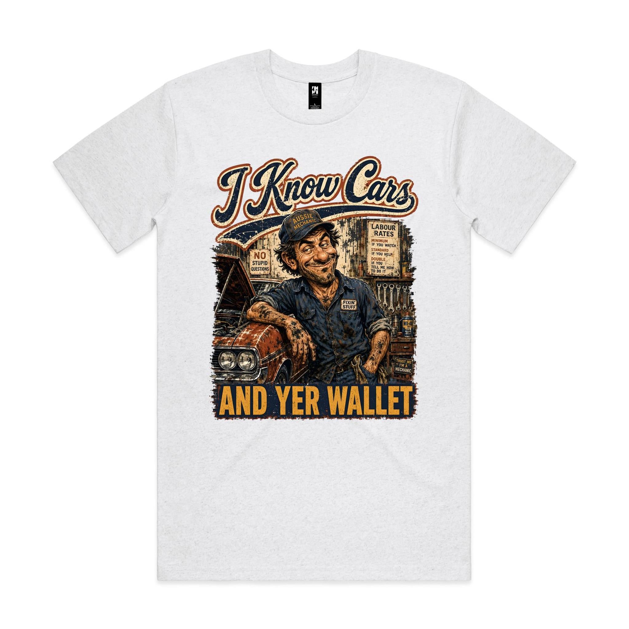 I Know Cars | Mechanics Tee